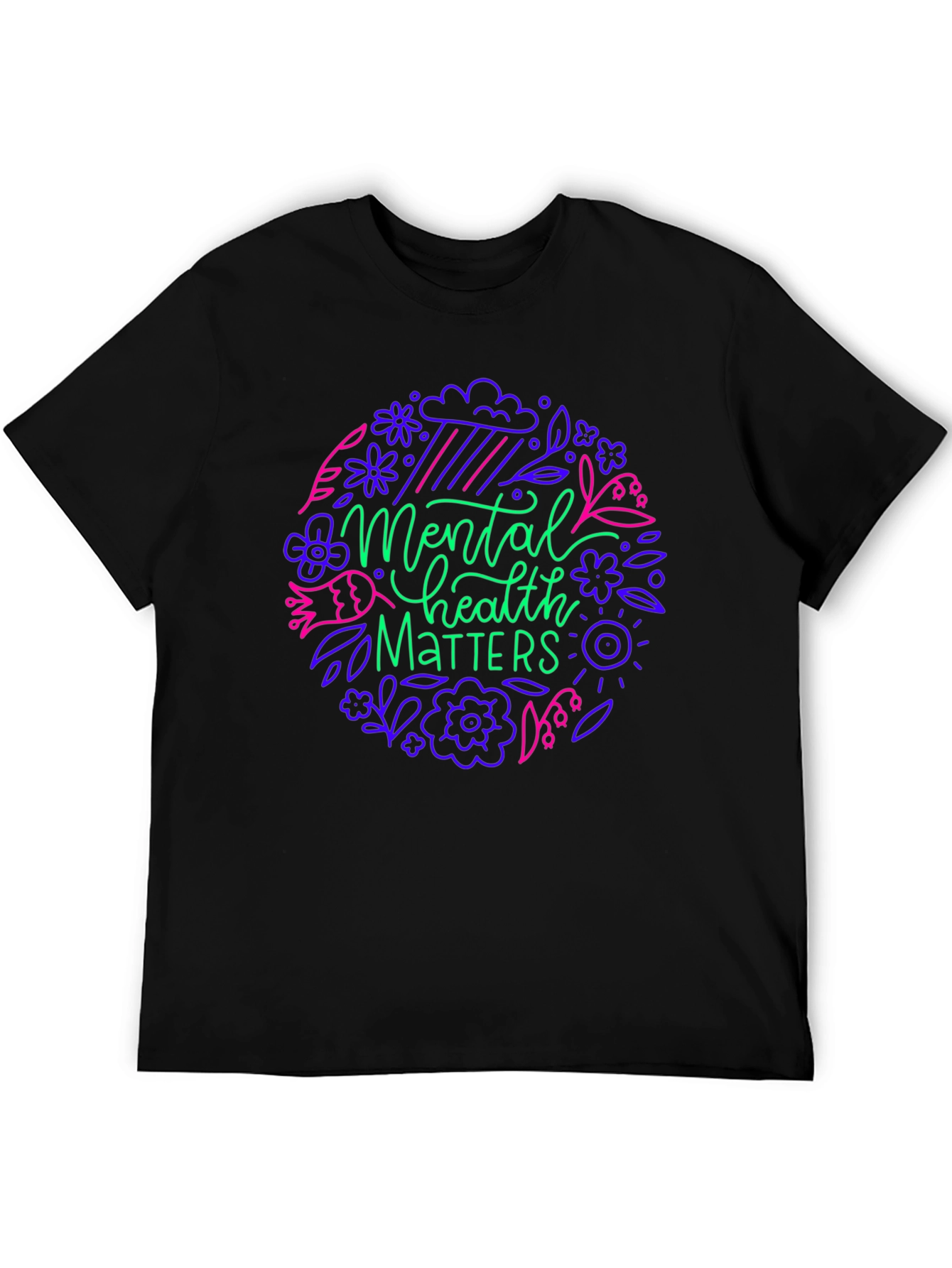 Mental Health Matters T-Shirt - Stylish Graphic Tee