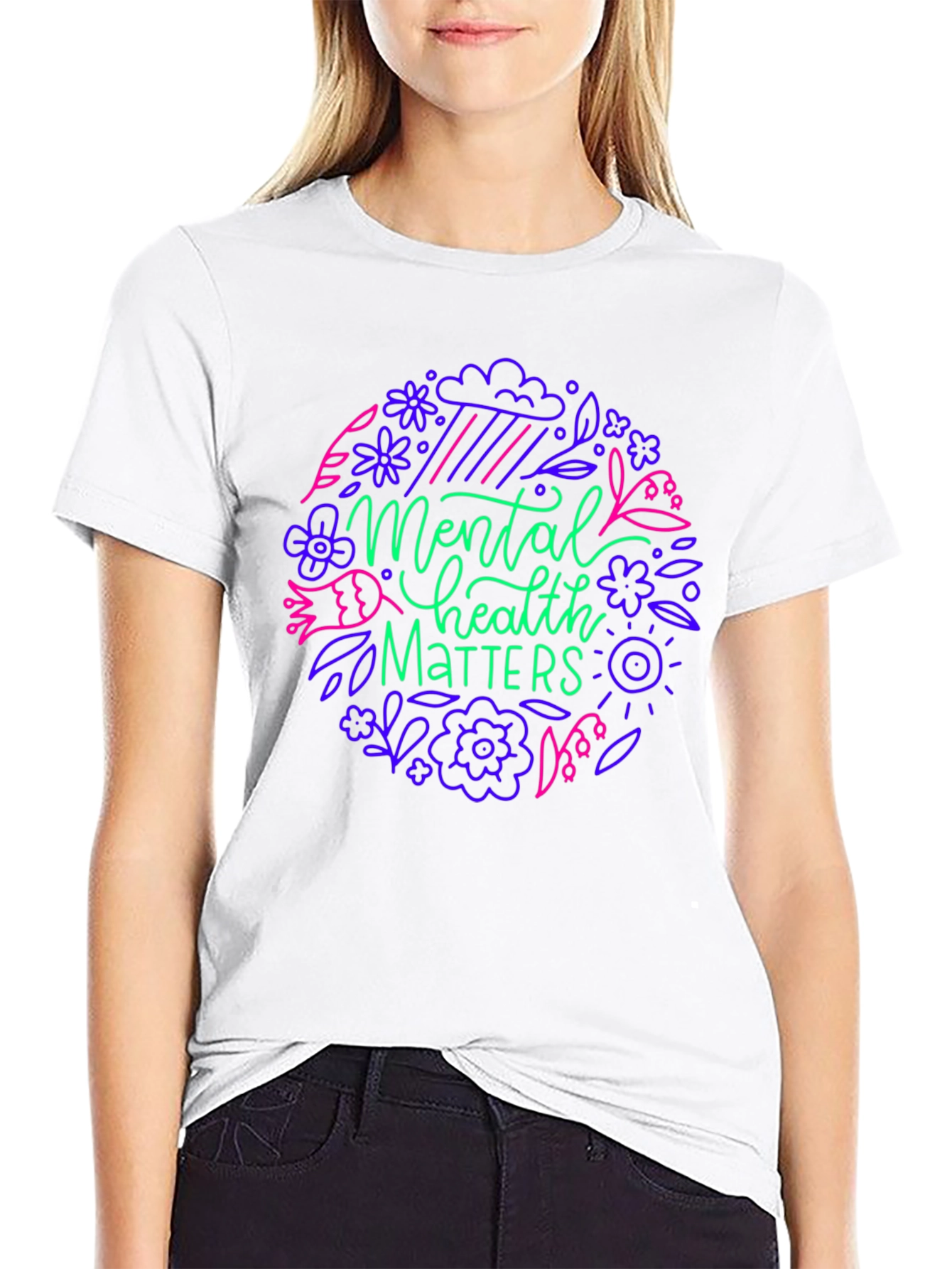 Mental Health Matters T-Shirt - Stylish Graphic Tee
