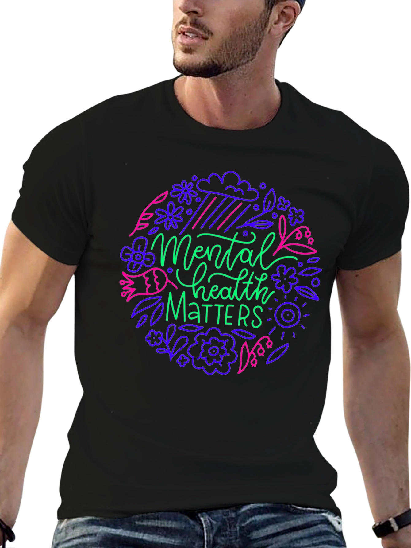 Mental Health Matters T-Shirt - Stylish Graphic Tee