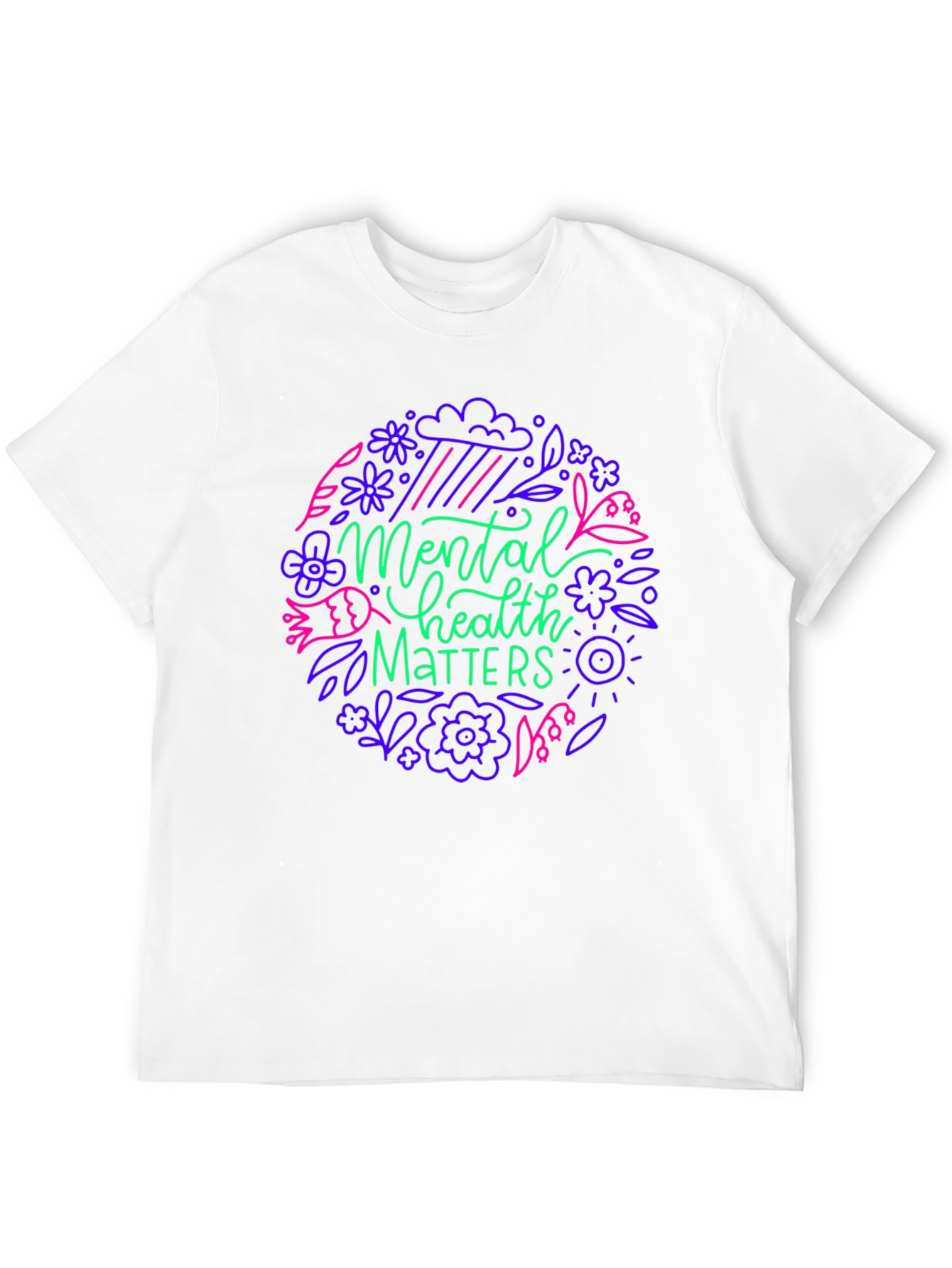 Mental Health Matters T-Shirt - Stylish Graphic Tee