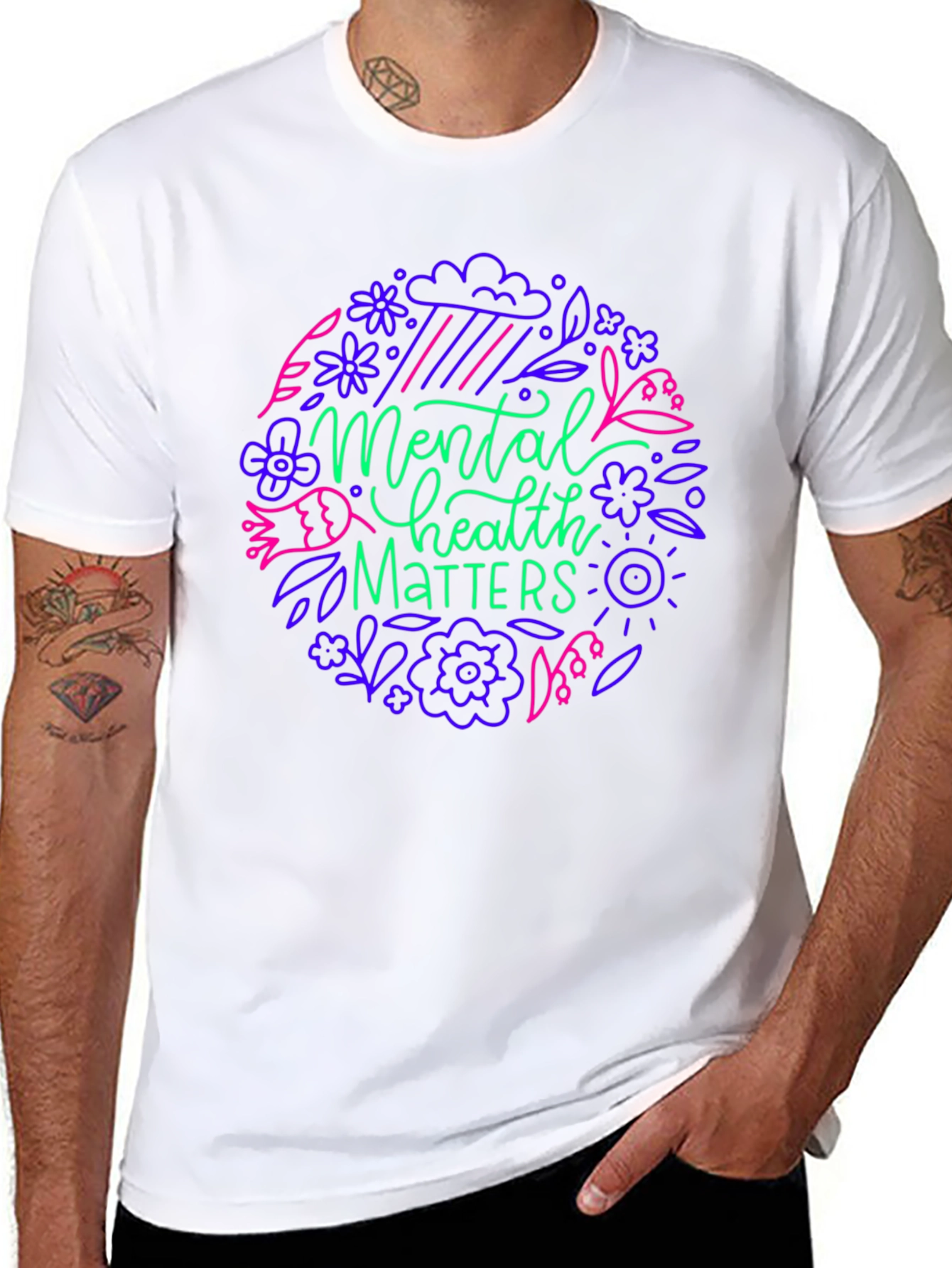Mental Health Matters T-Shirt - Stylish Graphic Tee