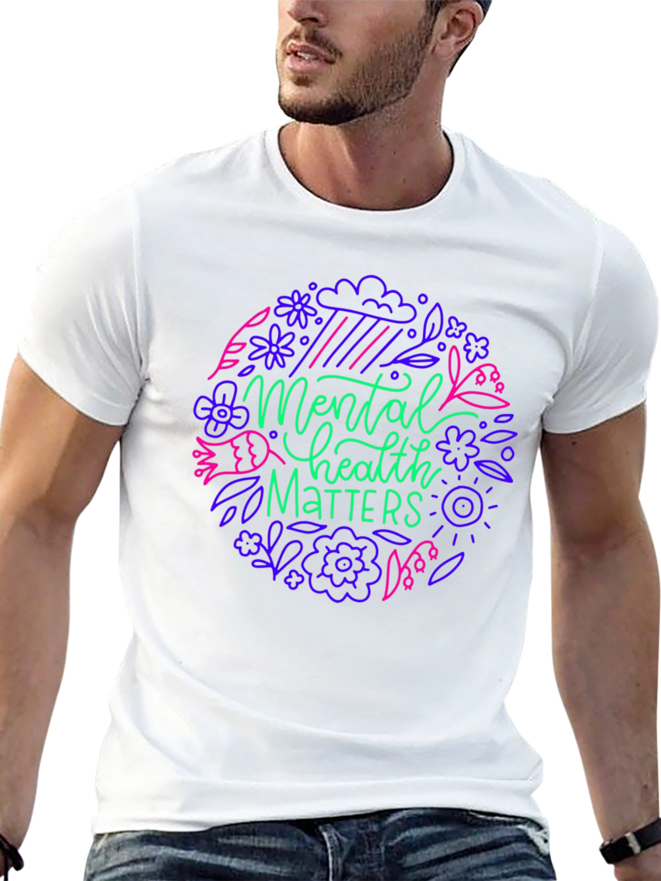 Mental Health Matters T-Shirt - Stylish Graphic Tee