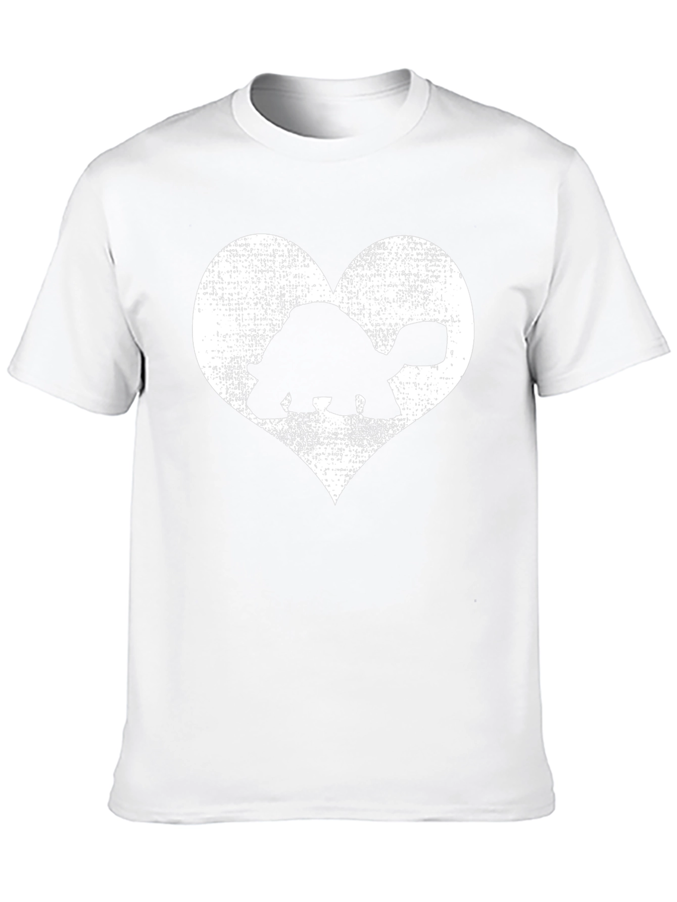 Turtle Heart T-Shirt - Black