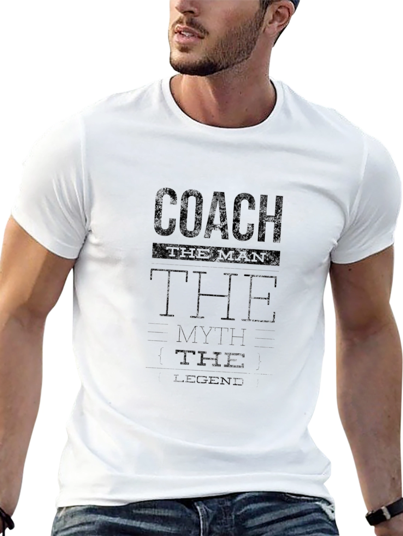 Coach The Man The Myth The Legend T-Shirt