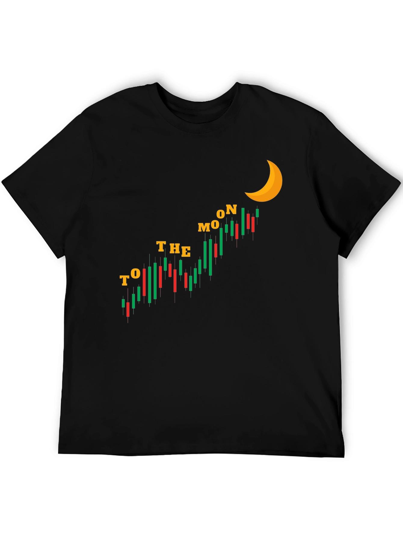 To The Moon Stock Market T-Shirt