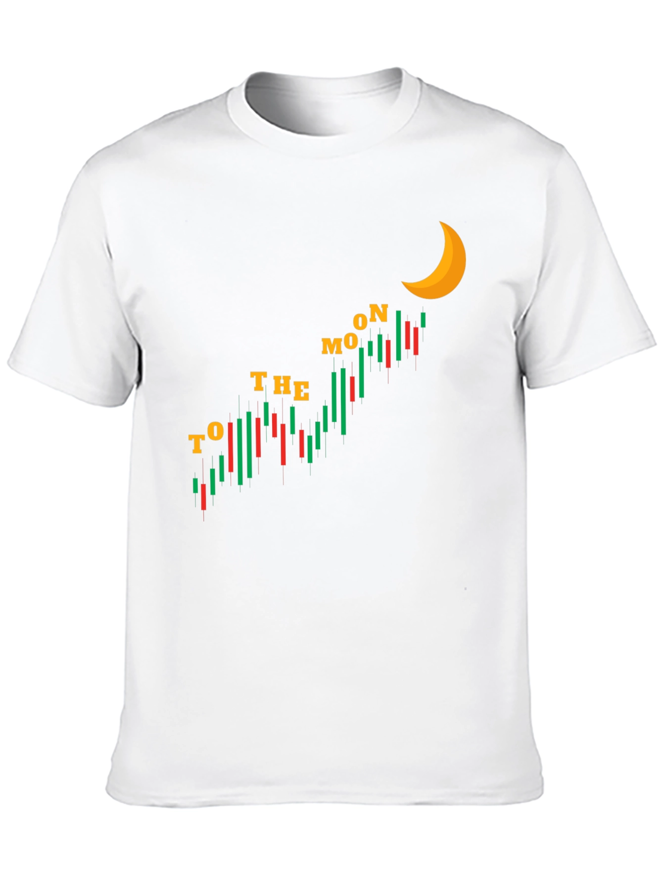 To The Moon Stock Market T-Shirt