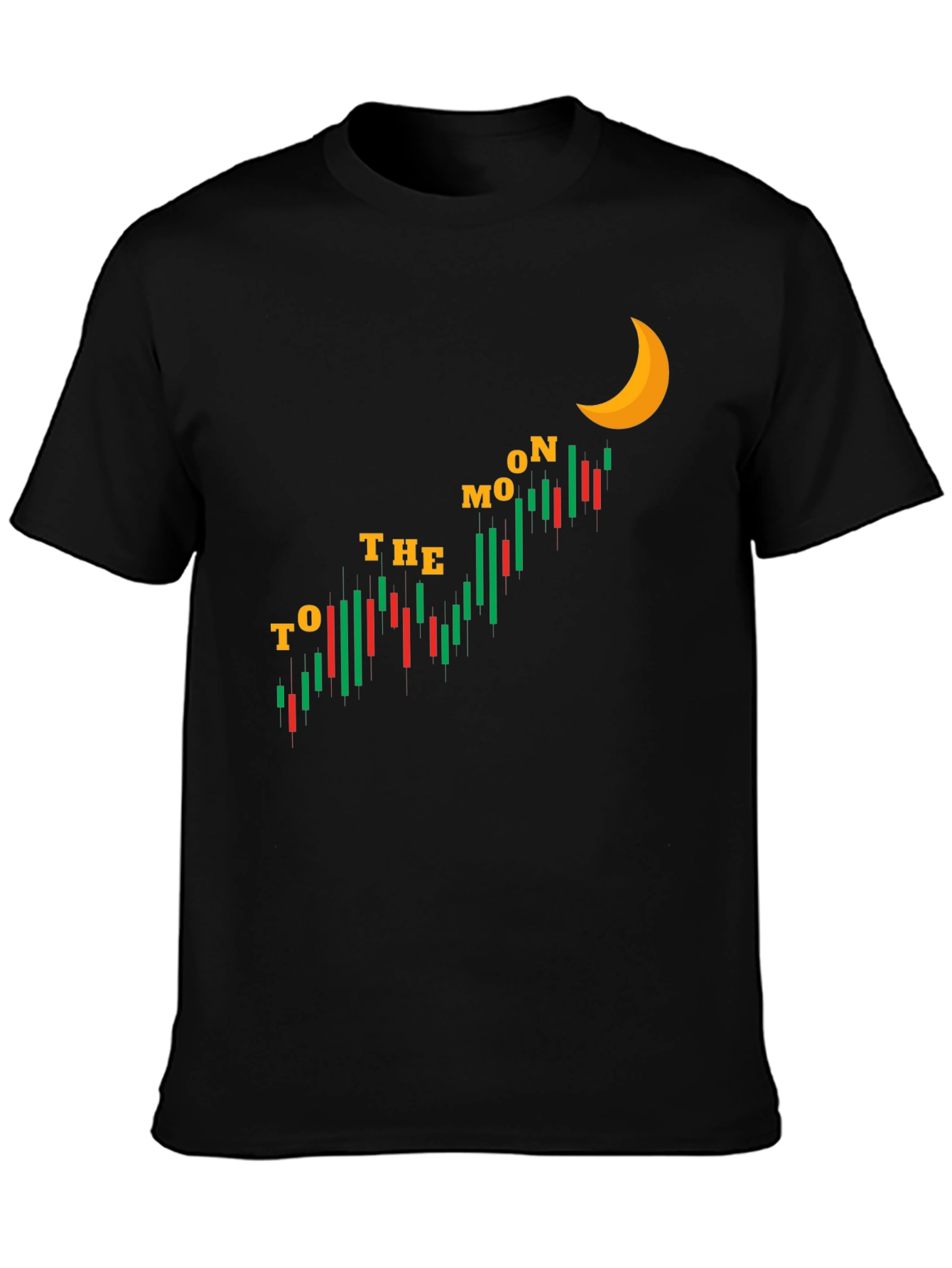 To The Moon Stock Market T-Shirt