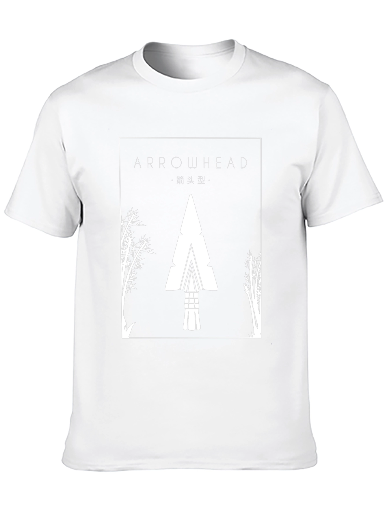 Arrowhead Graphic Black Tee - Stylish & Unique Design