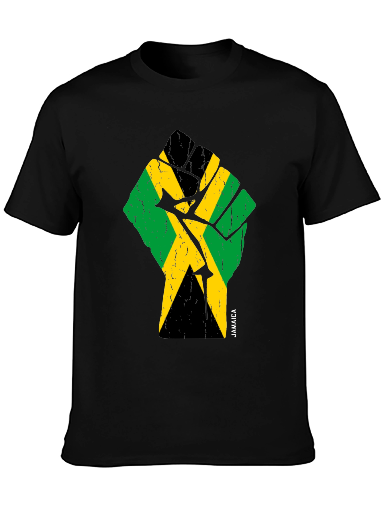 Jamaica Fist T-Shirt - Black Pride Tee