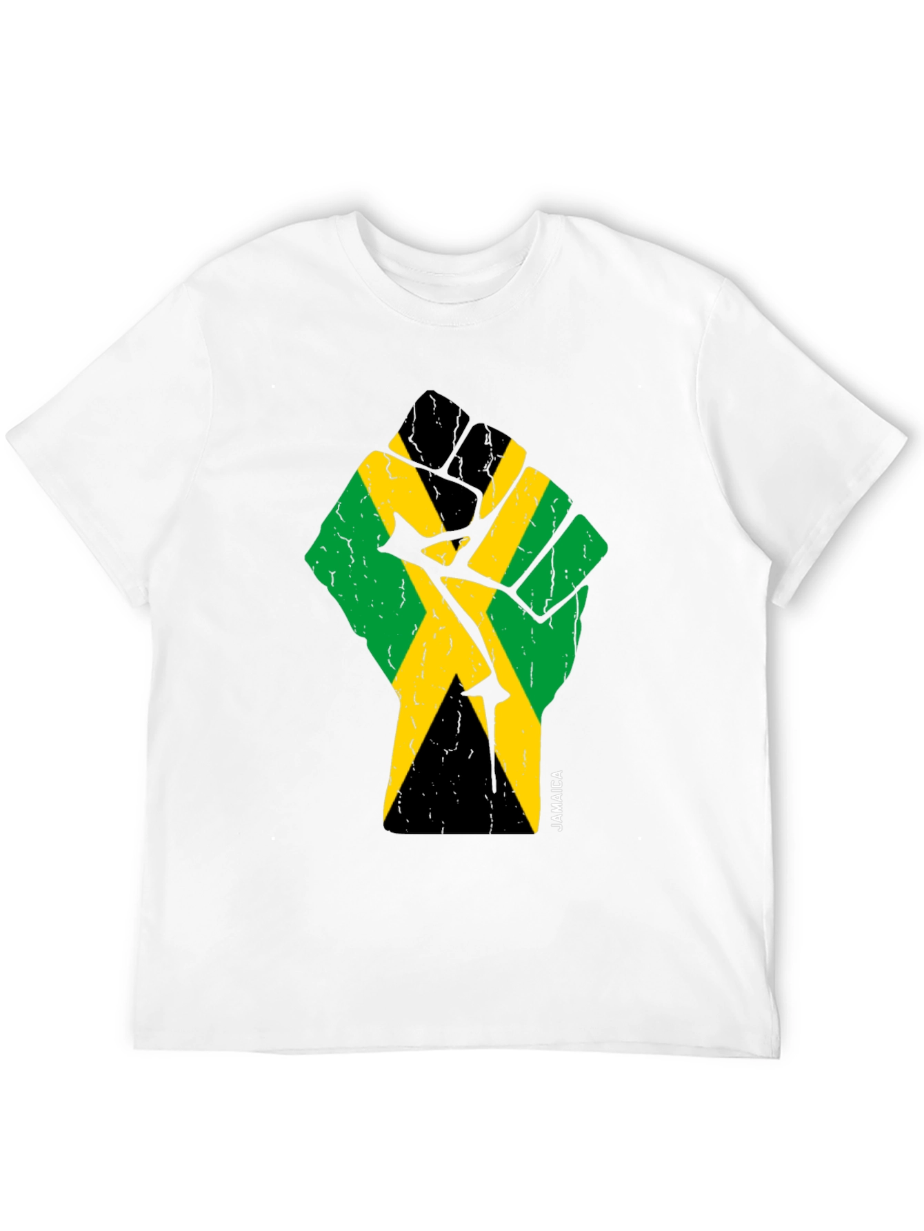 Jamaica Fist T-Shirt - Black Pride Tee