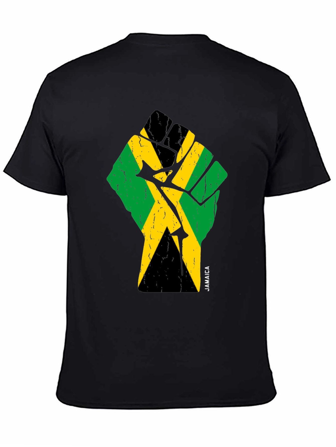 Jamaica Fist T-Shirt - Black Pride Tee