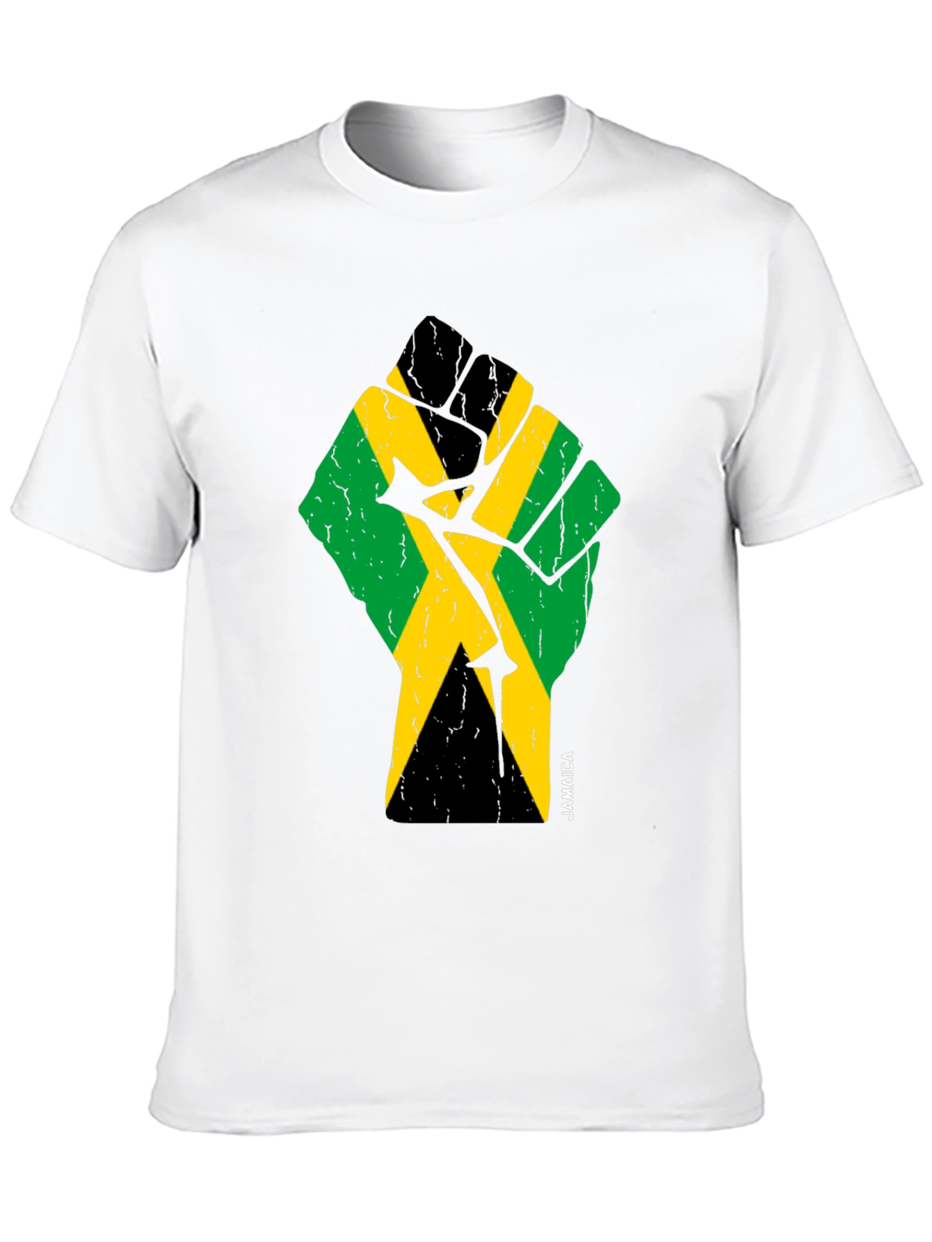 Jamaica Fist T-Shirt - Black Pride Tee