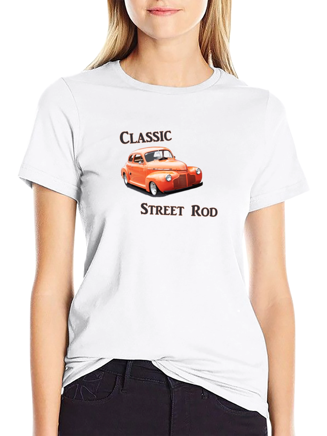 Classic Street Rod Graphic T-Shirt - Black