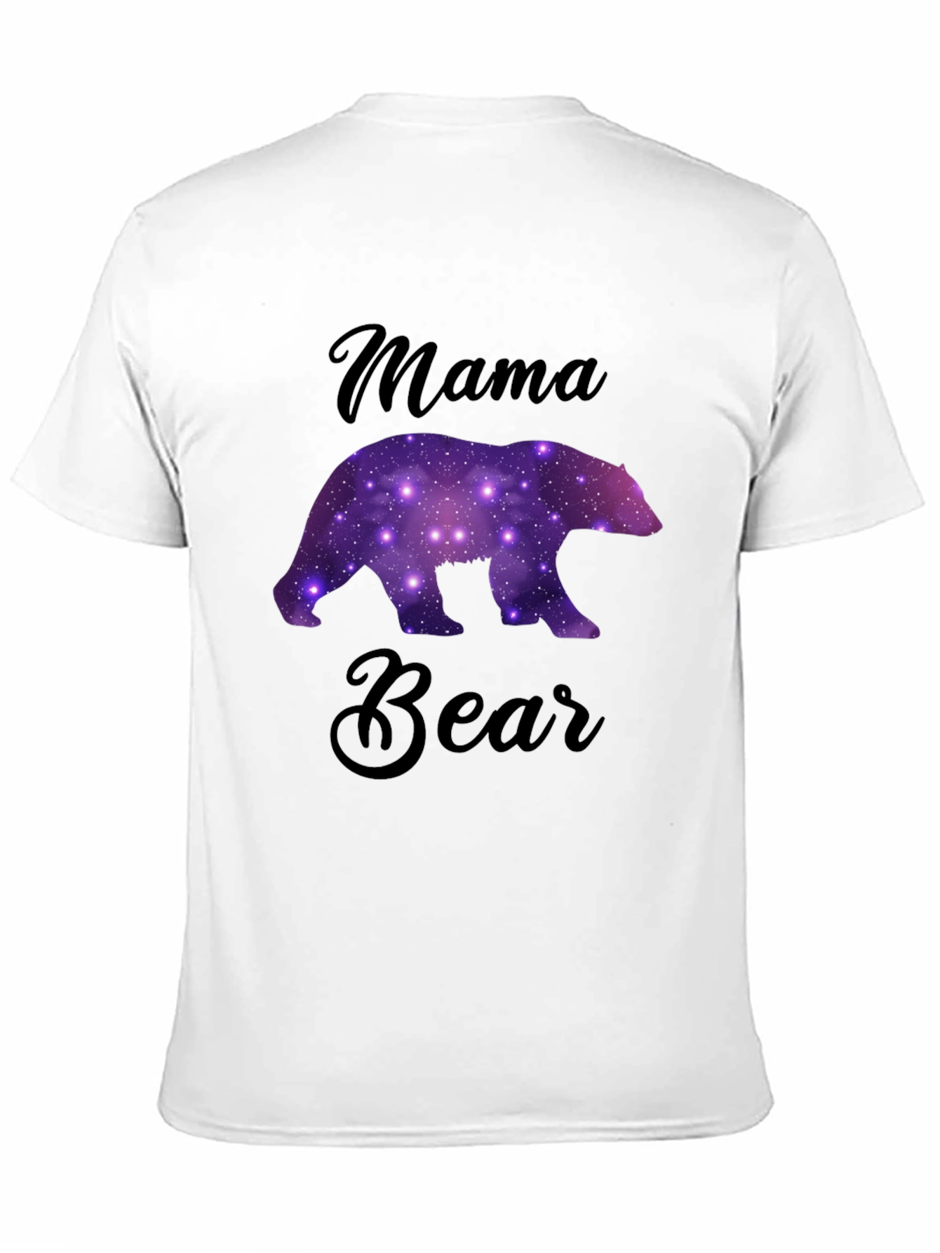 Mama Bear Galaxy Graphic T-Shirt