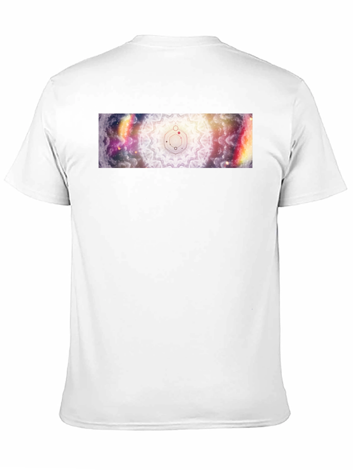 Celestial Mandala Graphic Black T-Shirt