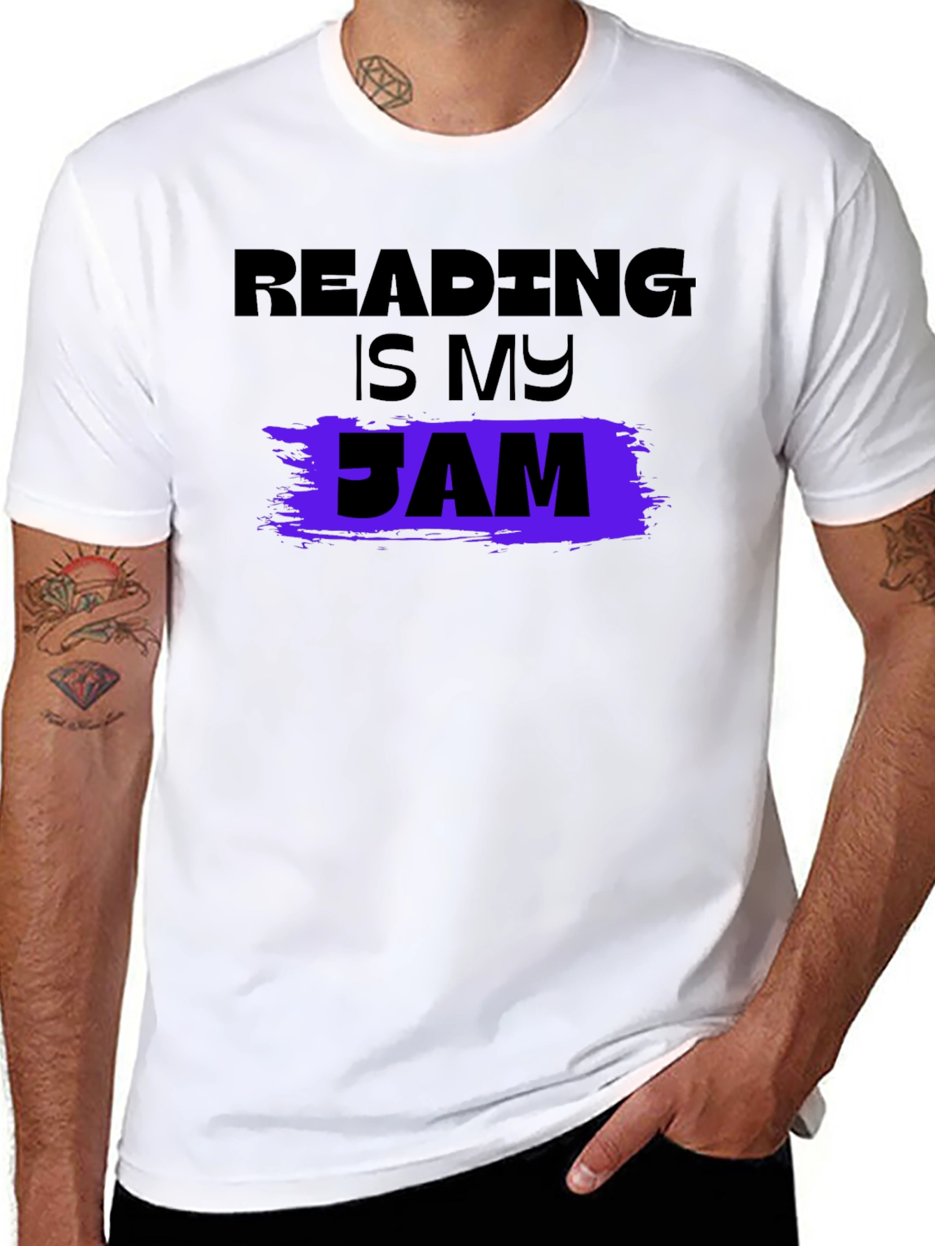 Reading Is My Jam Graphic T-Shirt
