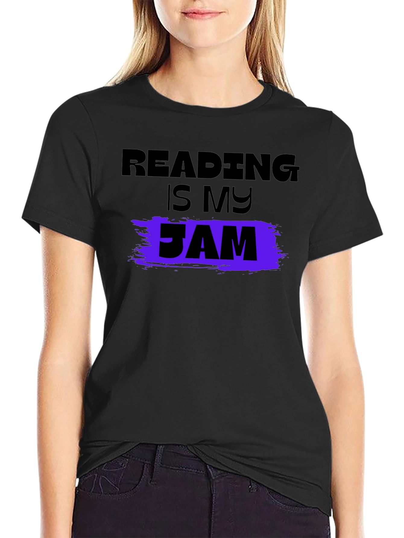 Reading Is My Jam Graphic T-Shirt