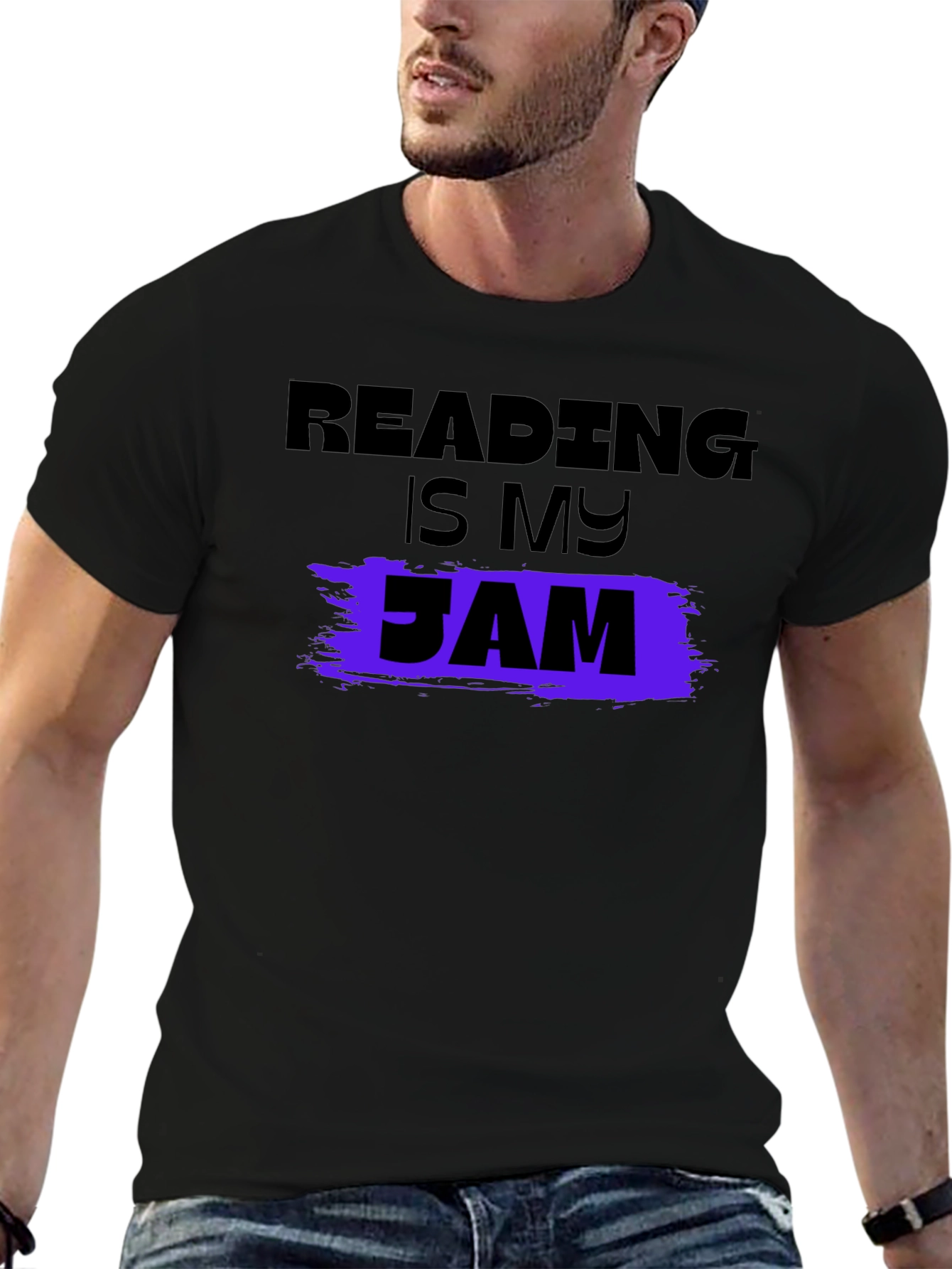 Reading Is My Jam Graphic T-Shirt