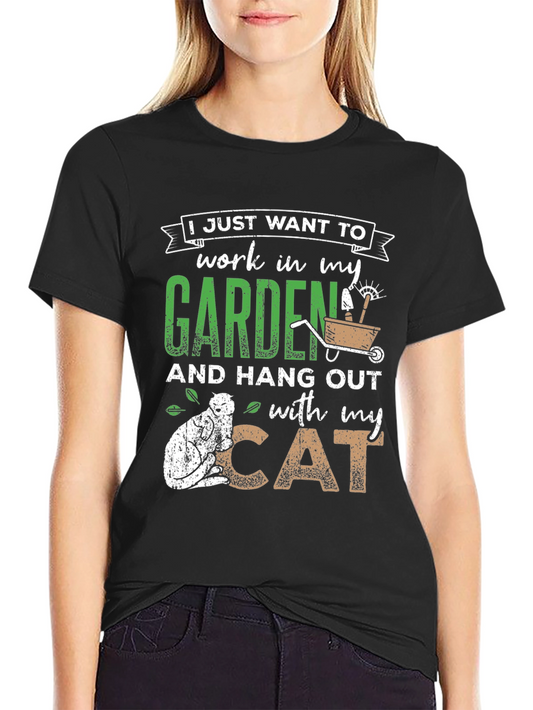 Gardening and Cats T-Shirt