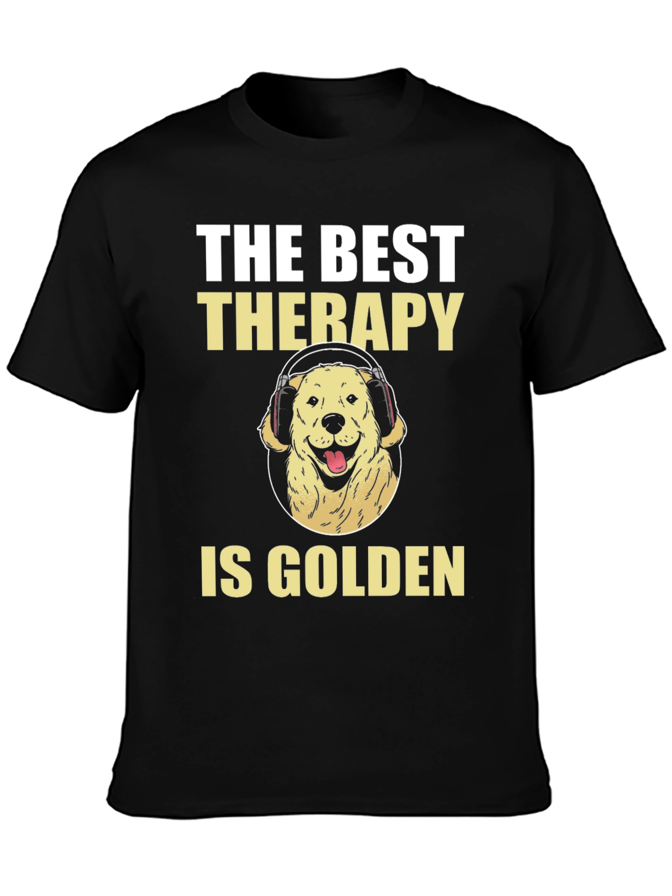 Golden Retriever Therapy Dog T-Shirt