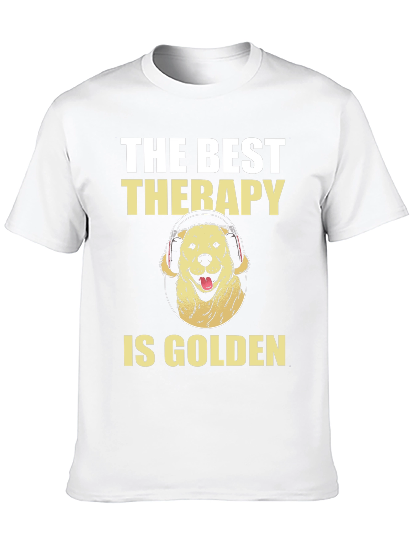 Golden Retriever Therapy Dog T-Shirt