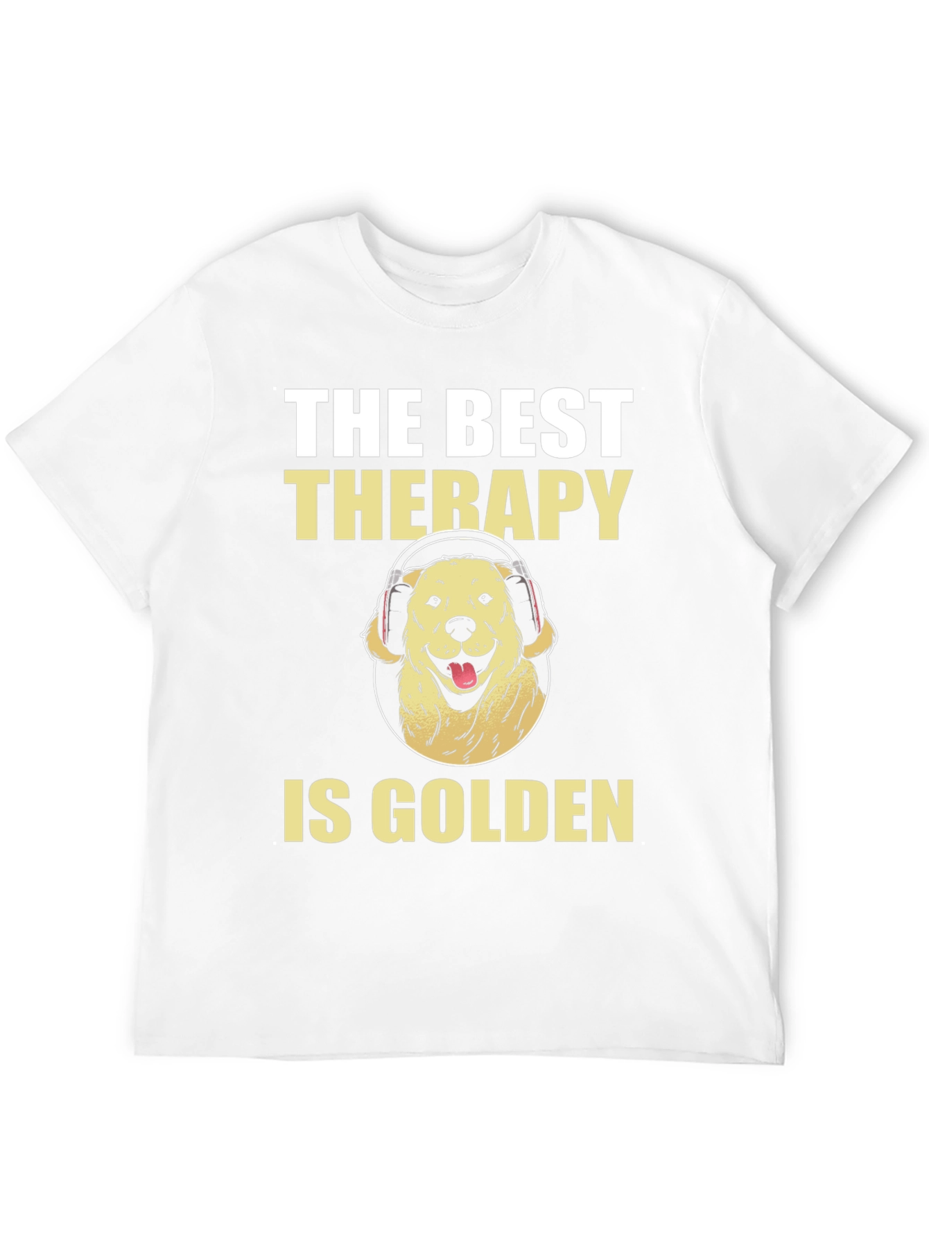 Golden Retriever Therapy Dog T-Shirt