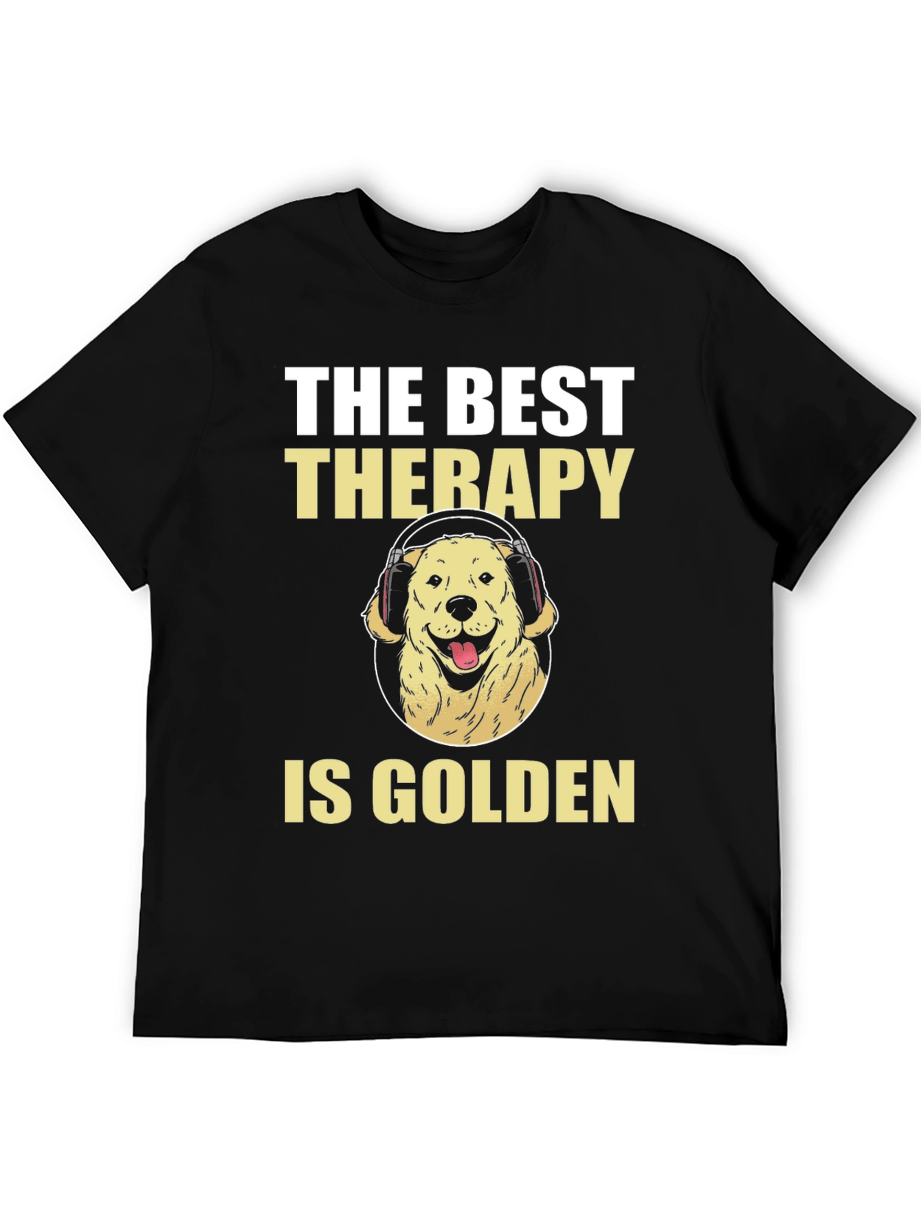 Golden Retriever Therapy Dog T-Shirt