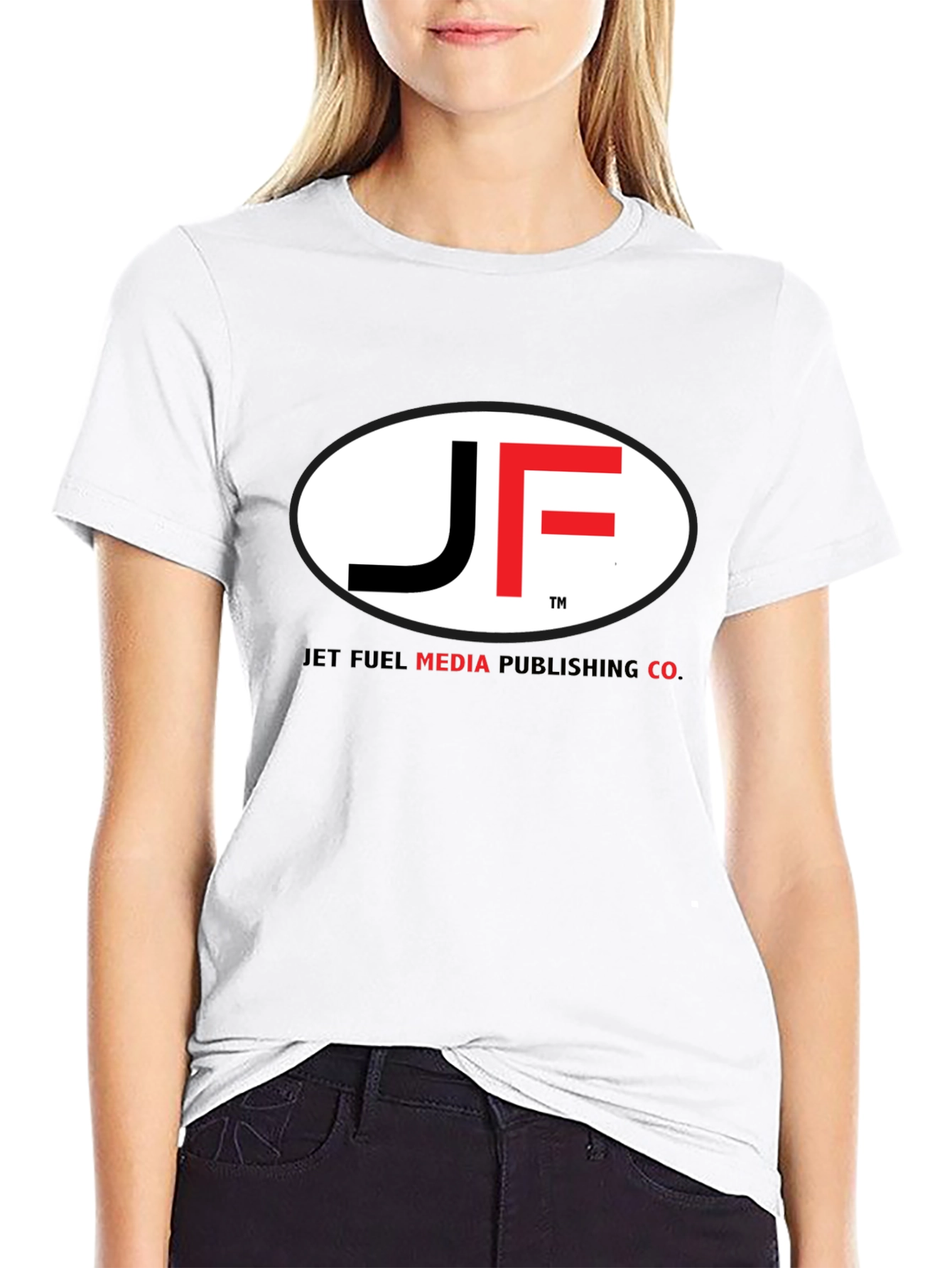 Jet Fuel Media Black Short Sleeve Graphic Tee