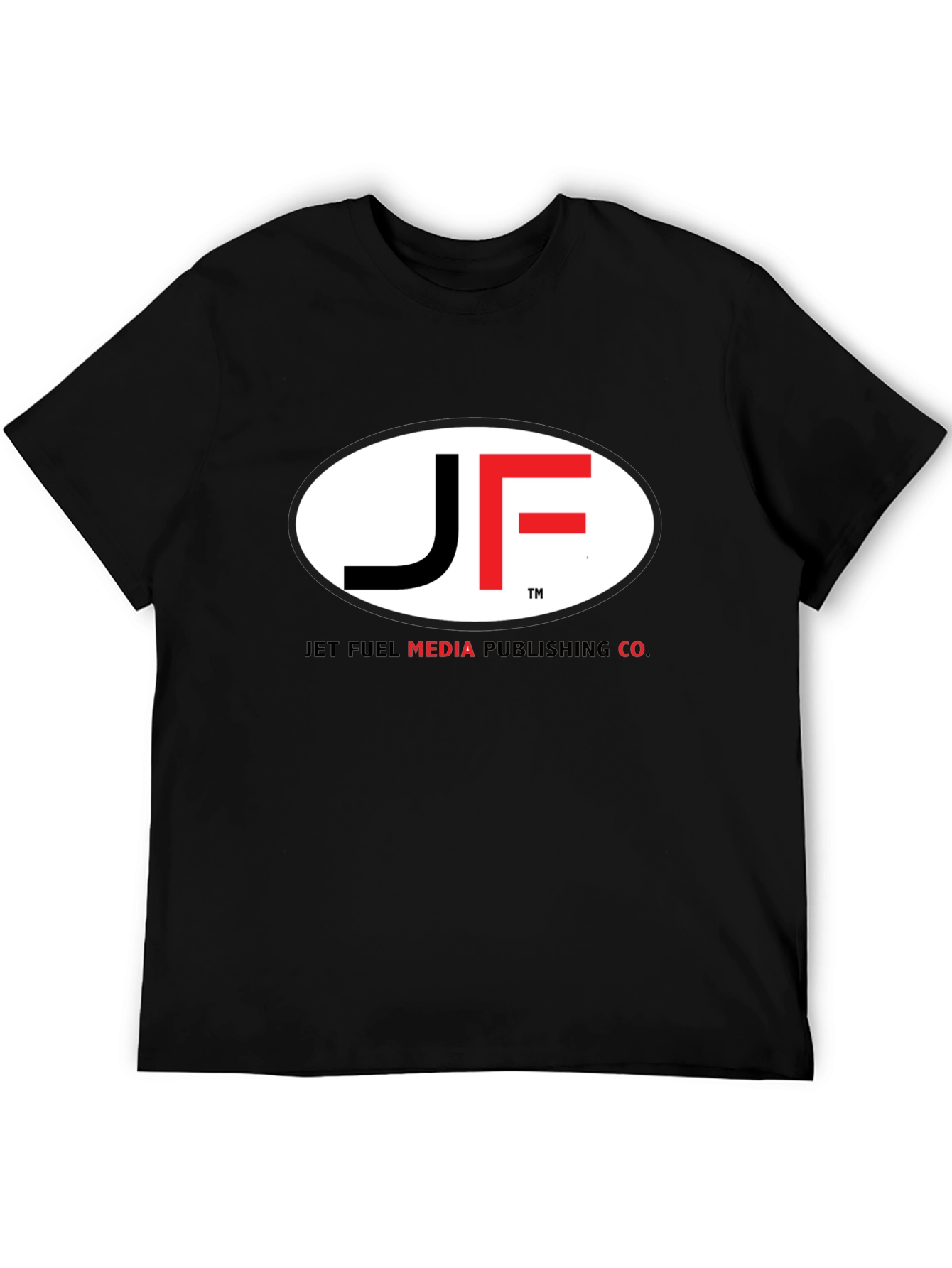 Jet Fuel Media Black Short Sleeve Graphic Tee