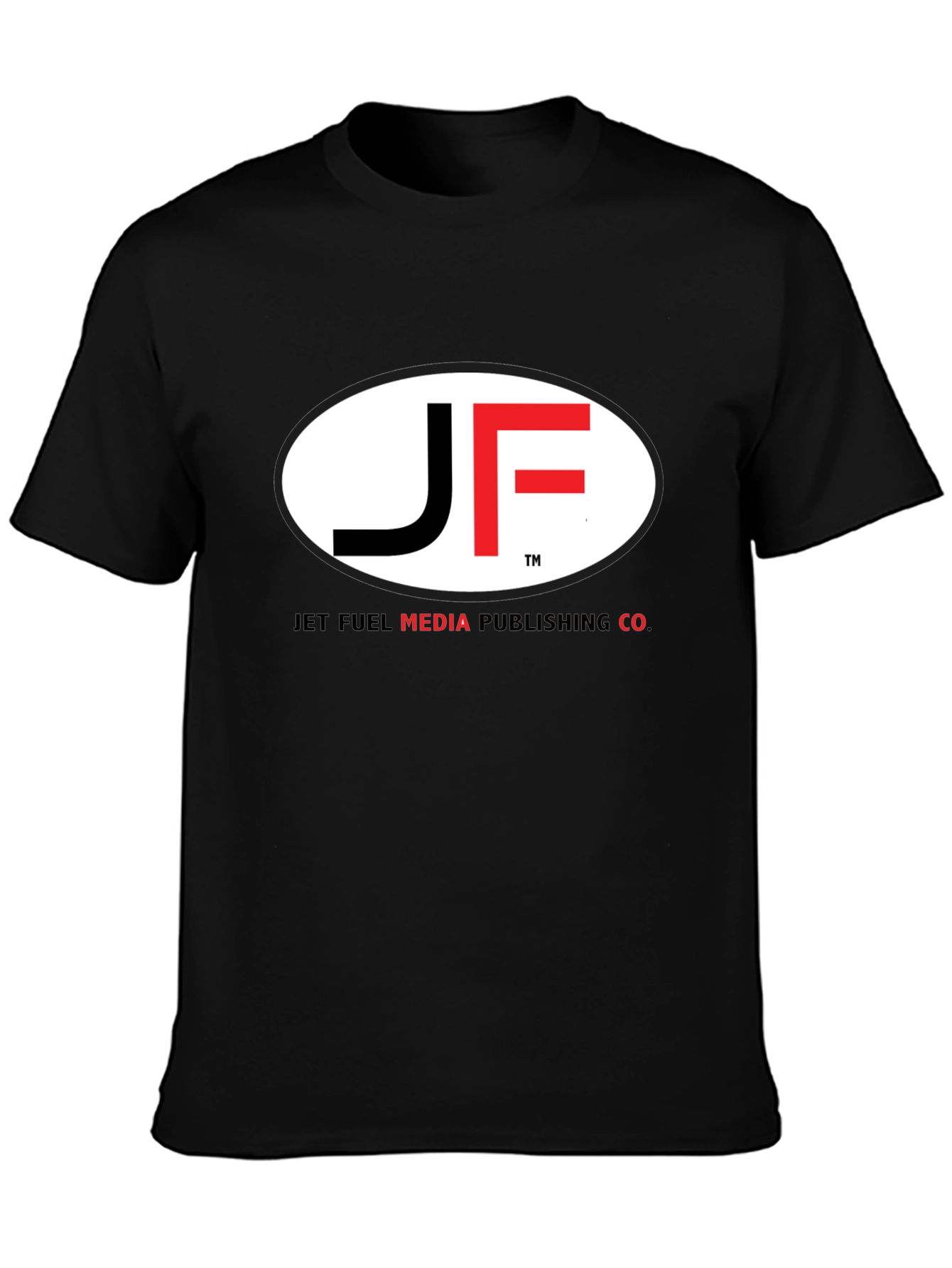 Jet Fuel Media Black Short Sleeve Graphic Tee