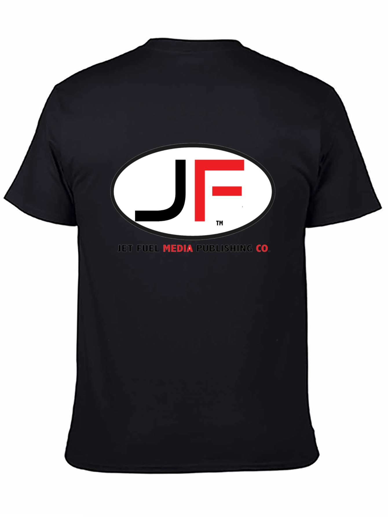 Jet Fuel Media Black Short Sleeve Graphic Tee