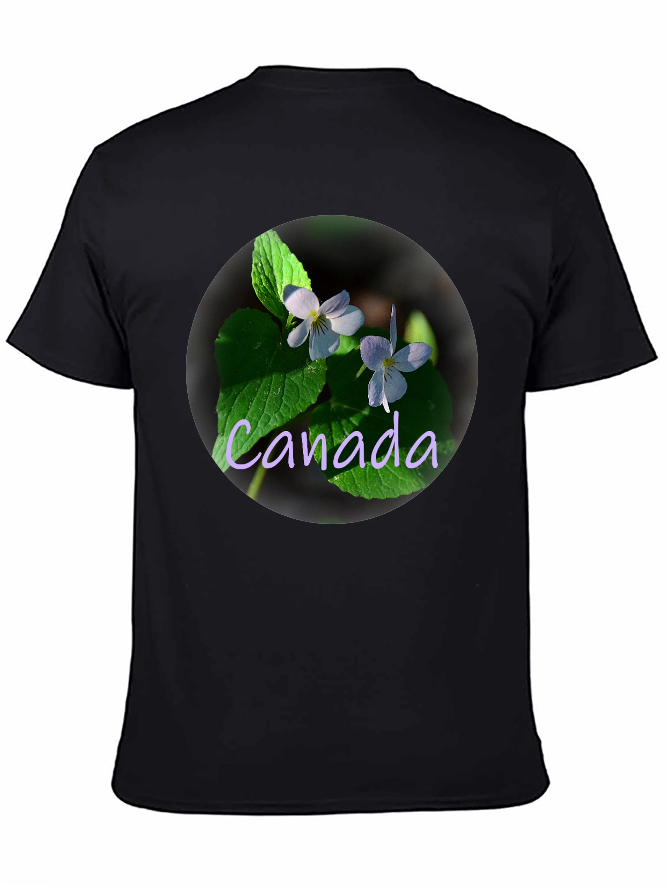 Canada Violet Flower T-Shirt