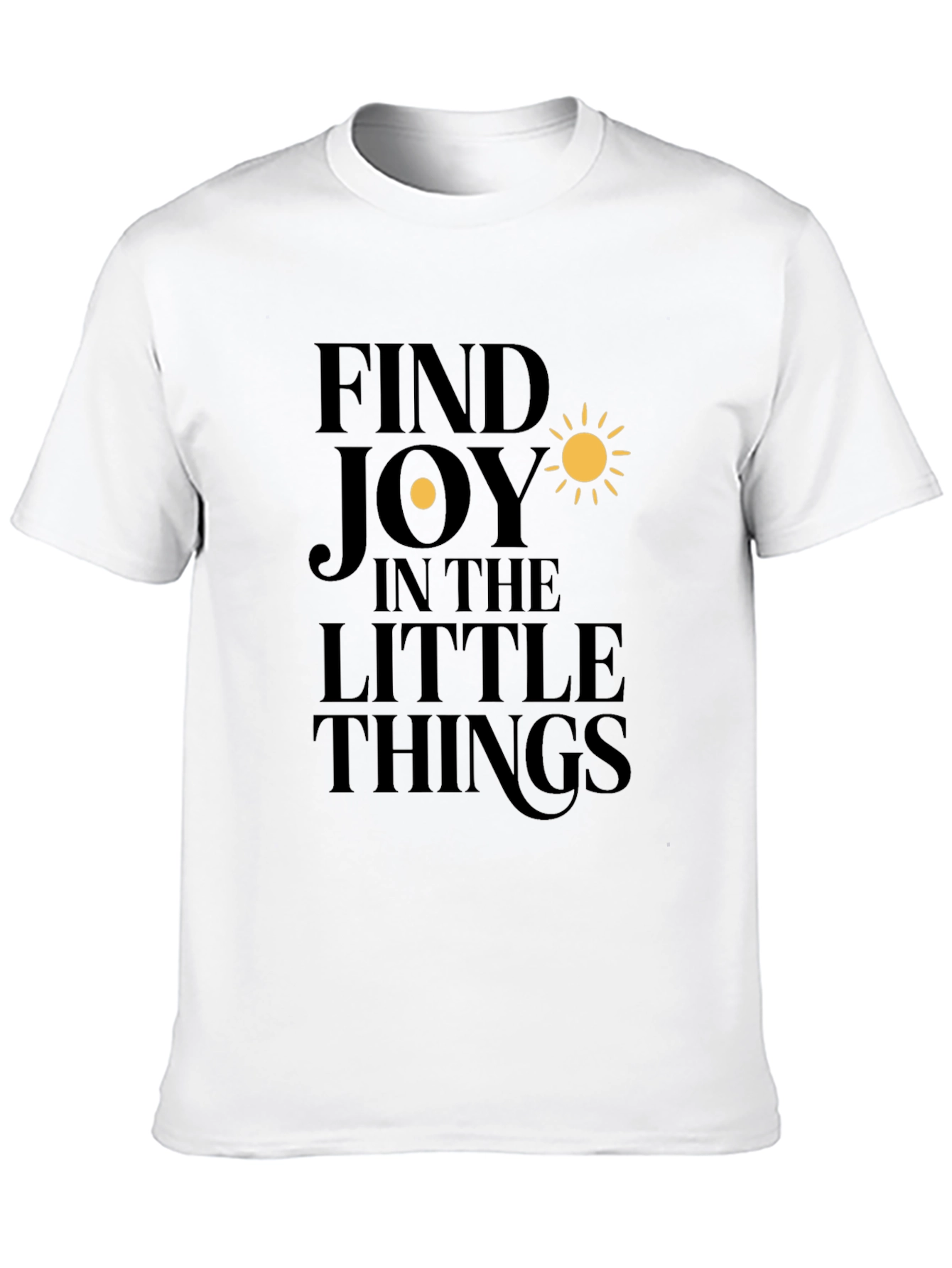 Find Joy T-Shirt - Positive Vibes Graphic Tee