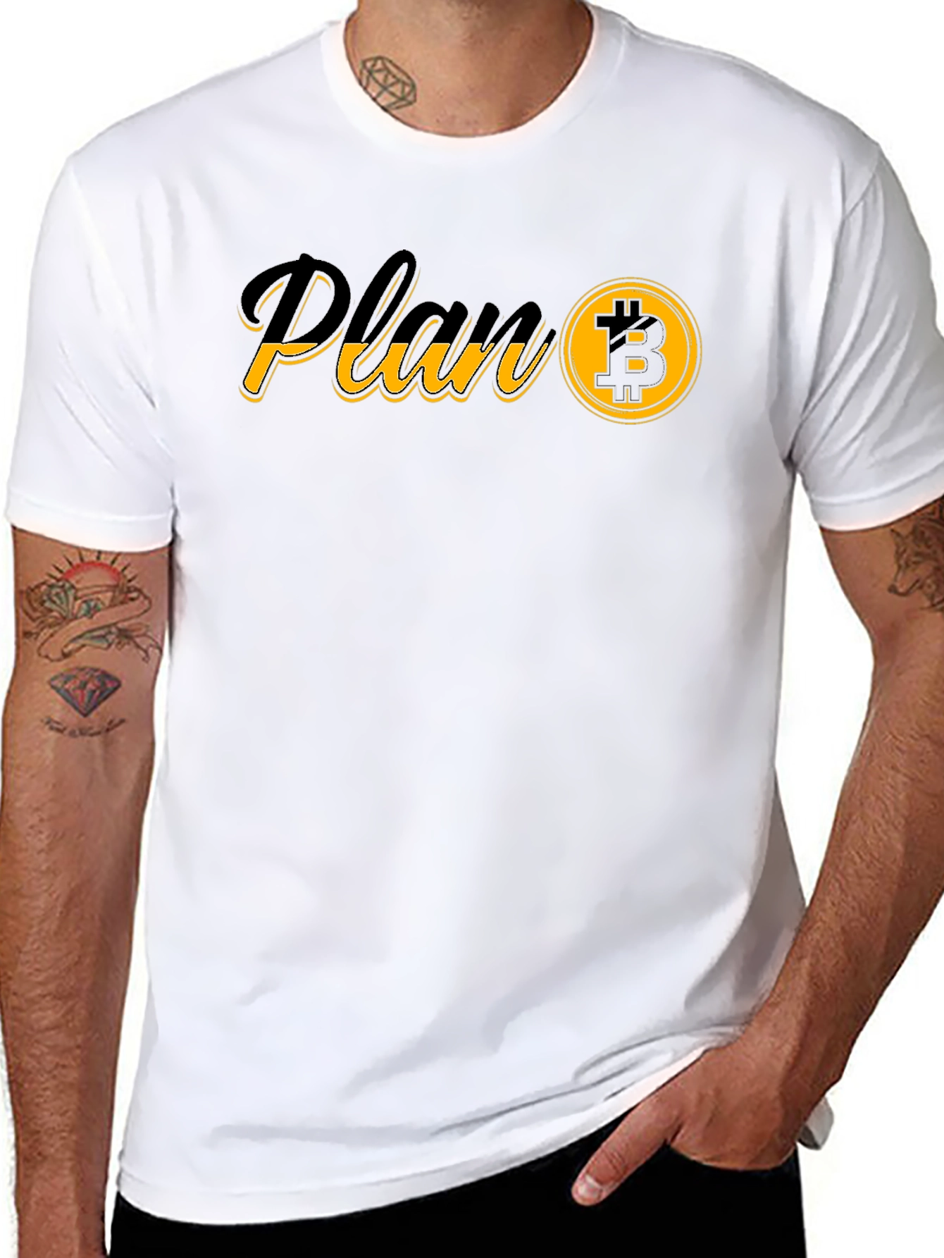 Plan B Bitcoin T-Shirt - Crypto Currency Tee