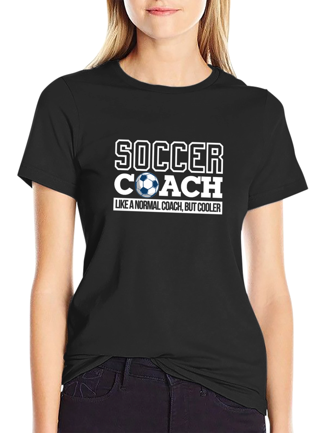 Soccer Coach T-Shirt - Cool Coach Design
