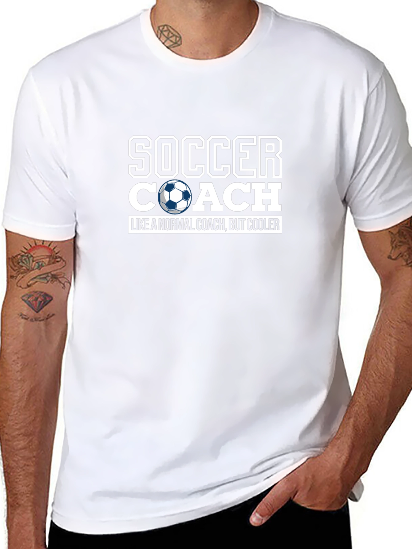 Soccer Coach T-Shirt - Cool Coach Design