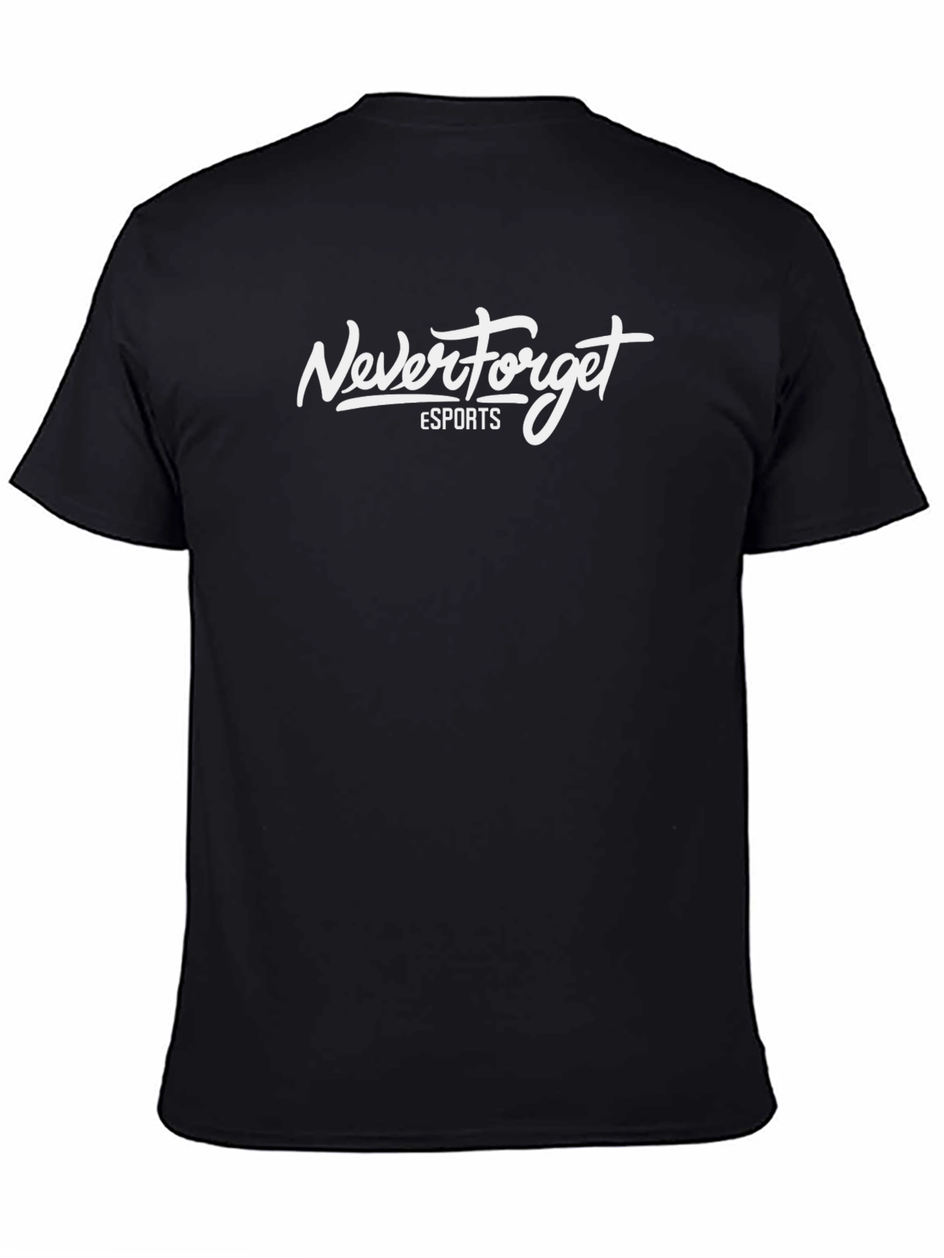 Never Forget Esports Black T-Shirt