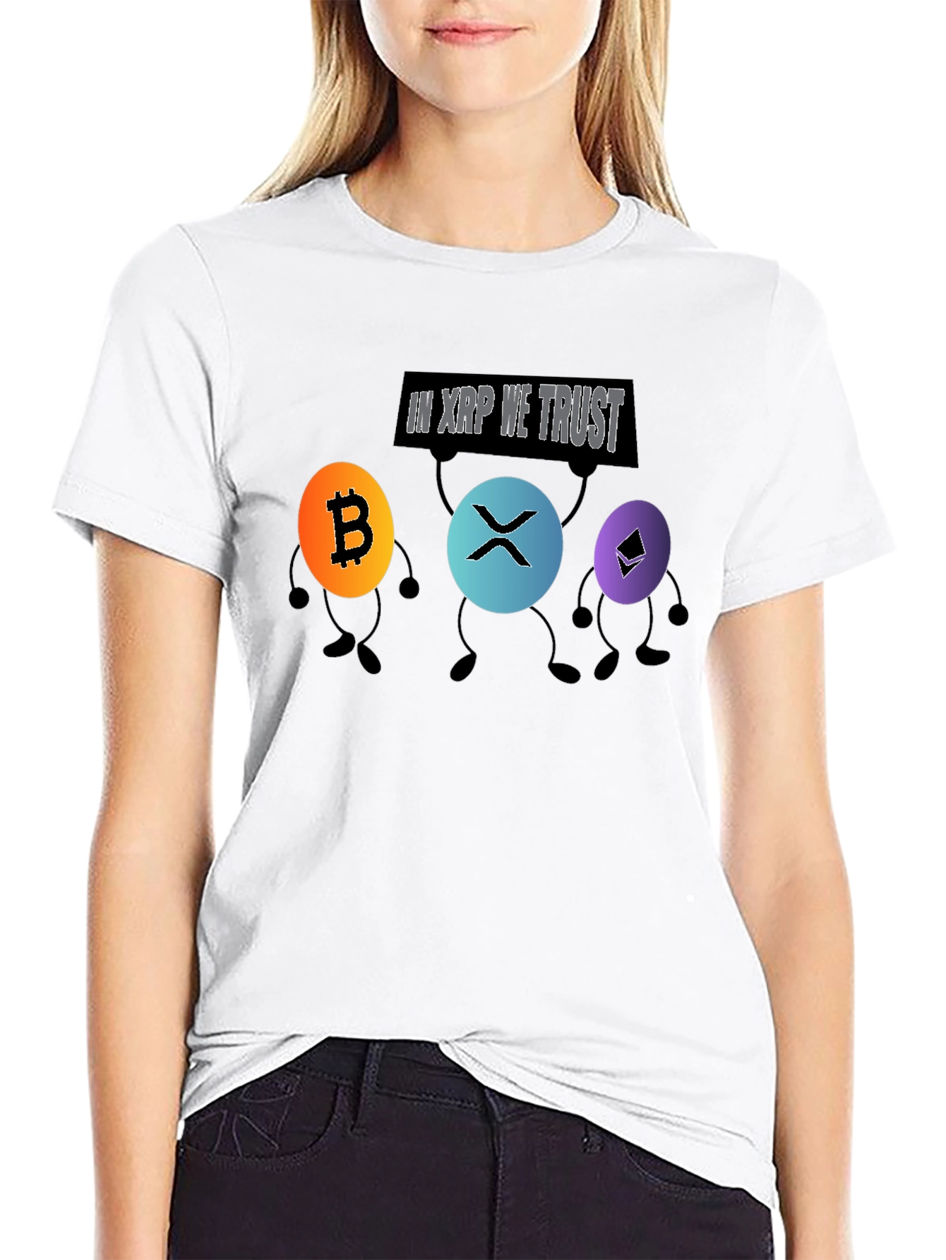Crypto XRP Trust Graphic T-Shirt