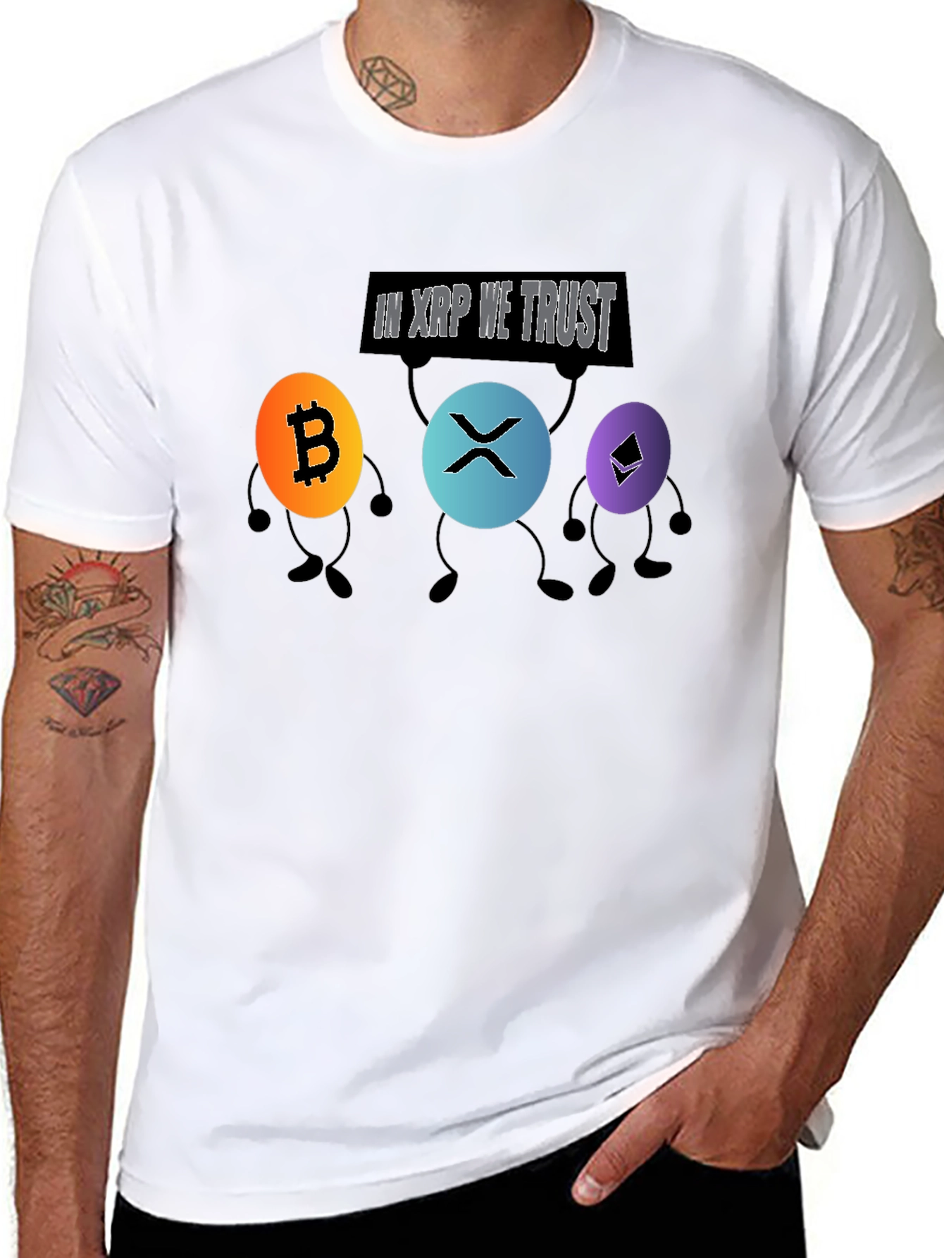 Crypto XRP Trust Graphic T-Shirt