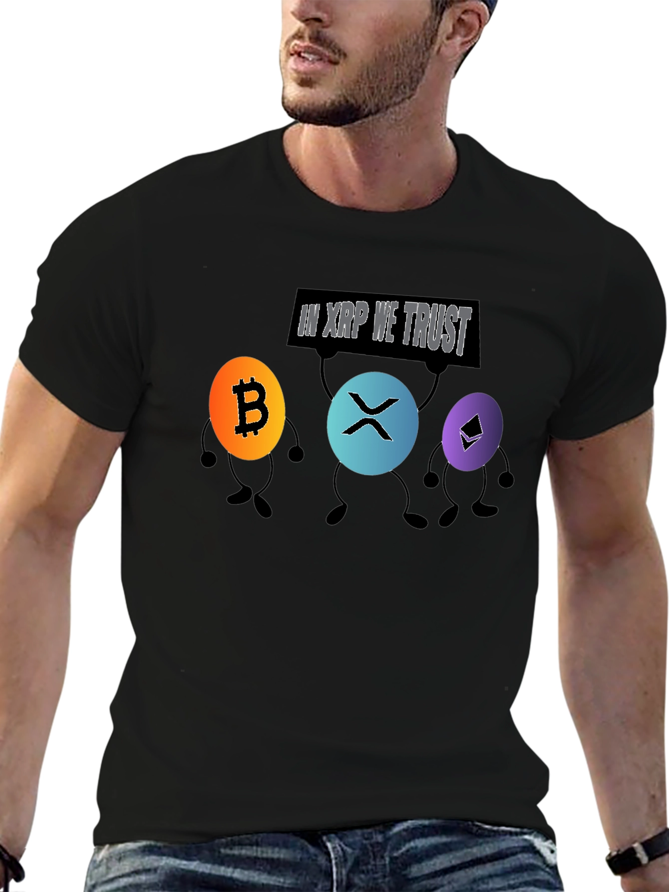 Crypto XRP Trust Graphic T-Shirt