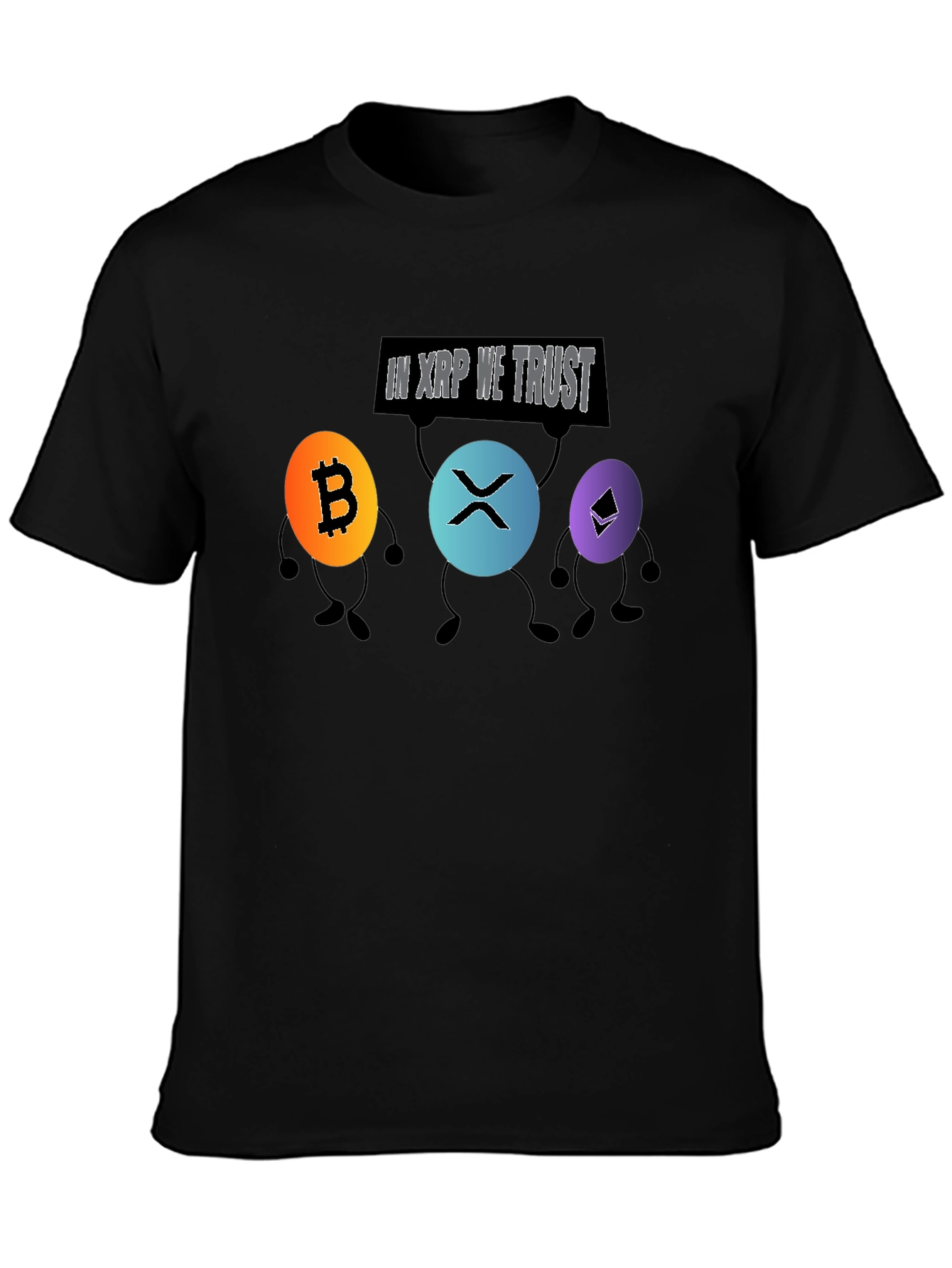 Crypto XRP Trust Graphic T-Shirt