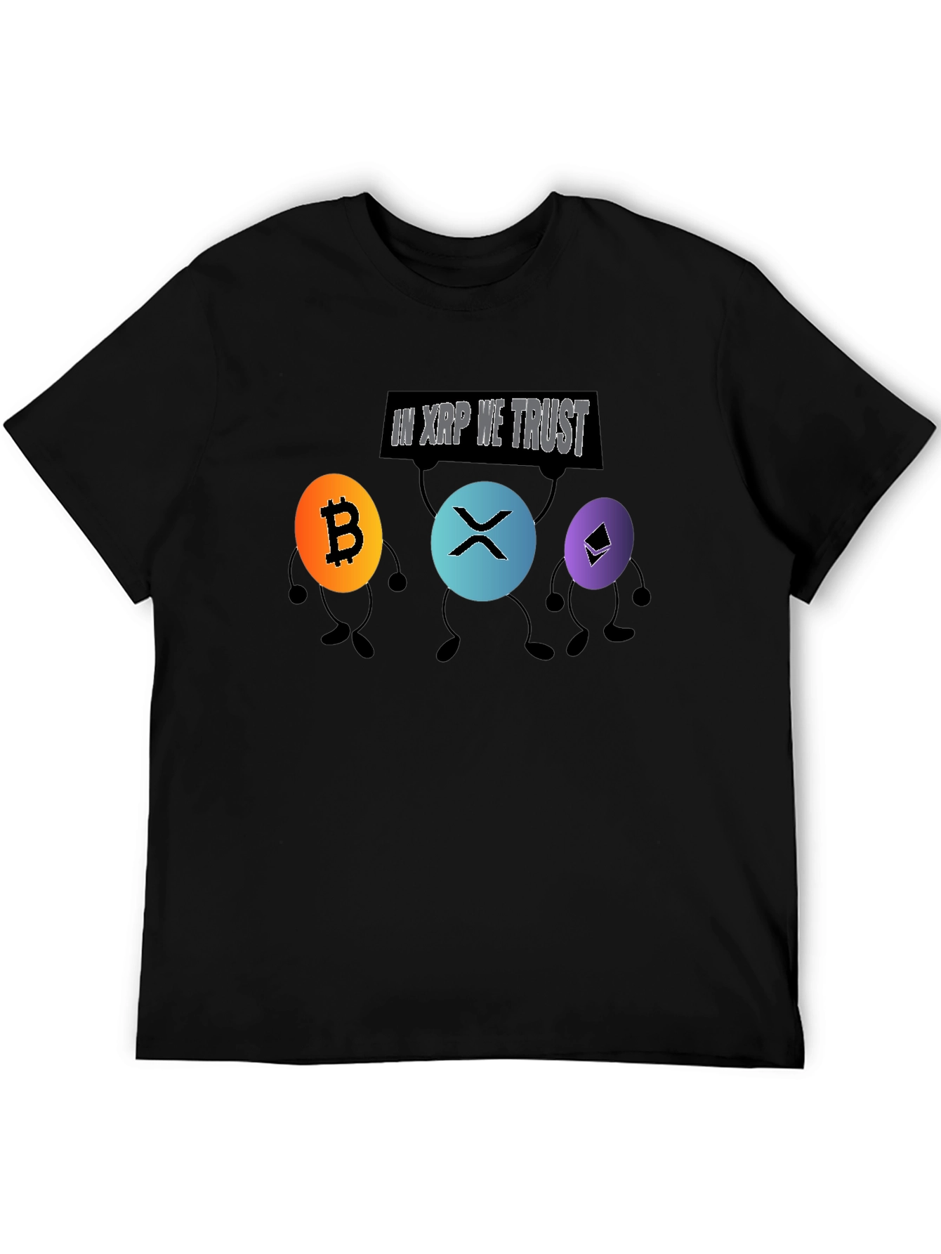 Crypto XRP Trust Graphic T-Shirt