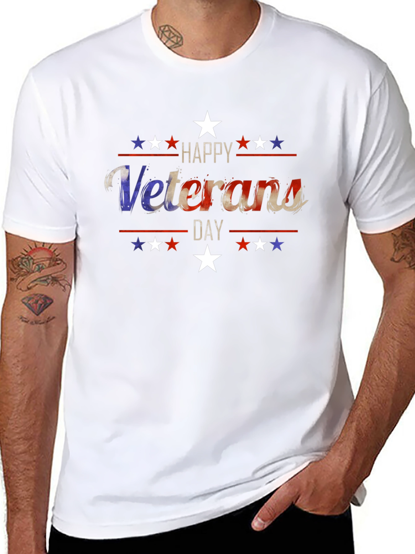 Happy Veterans Day Patriotic T-Shirt