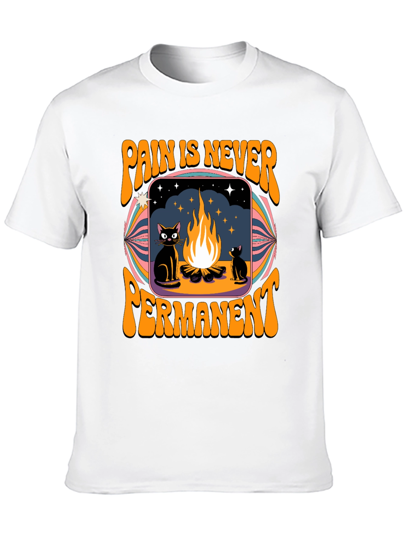 Pain is Never Permanent Graphic Tee