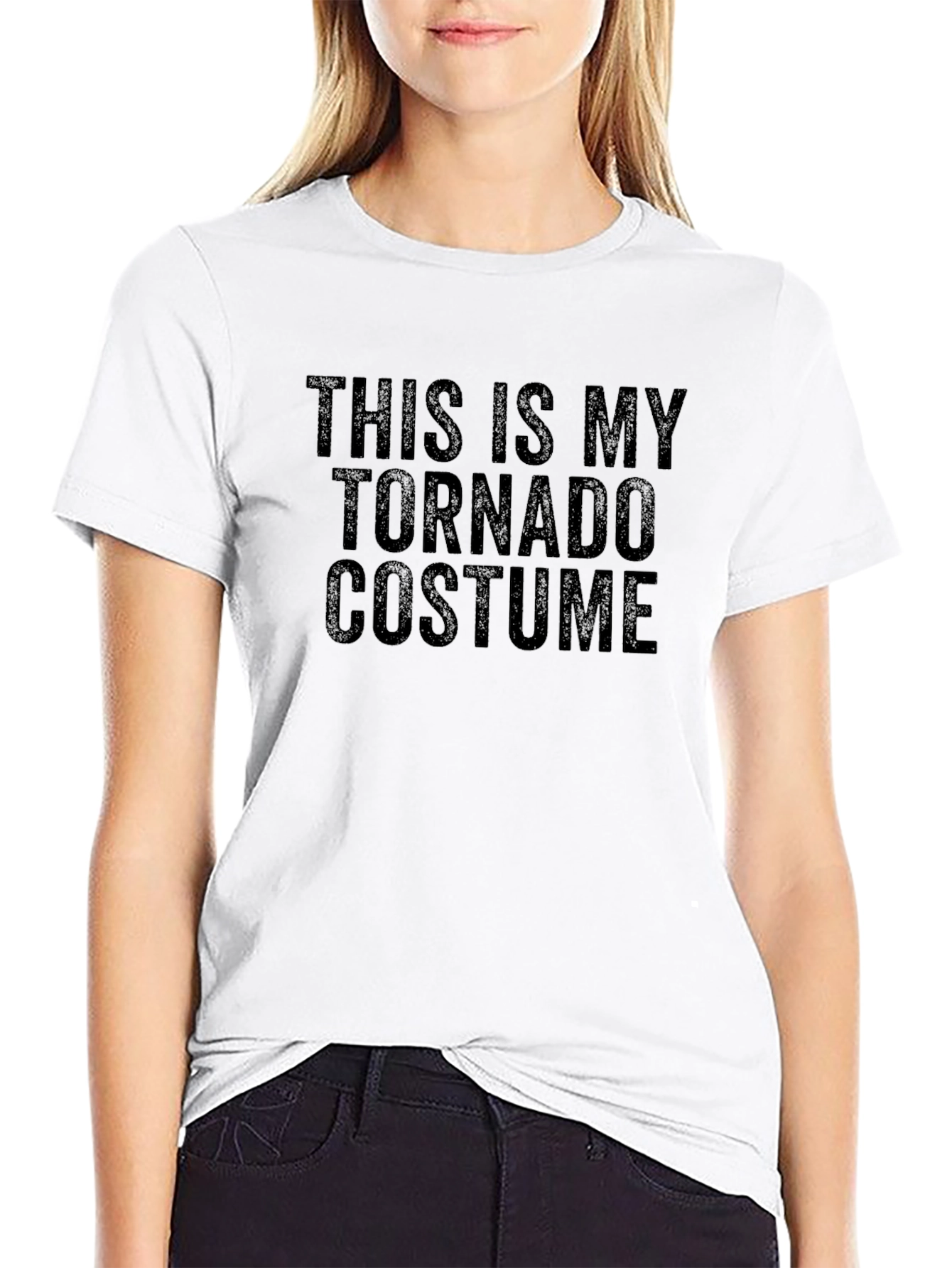 Funny Tornado Costume Graphic Tee