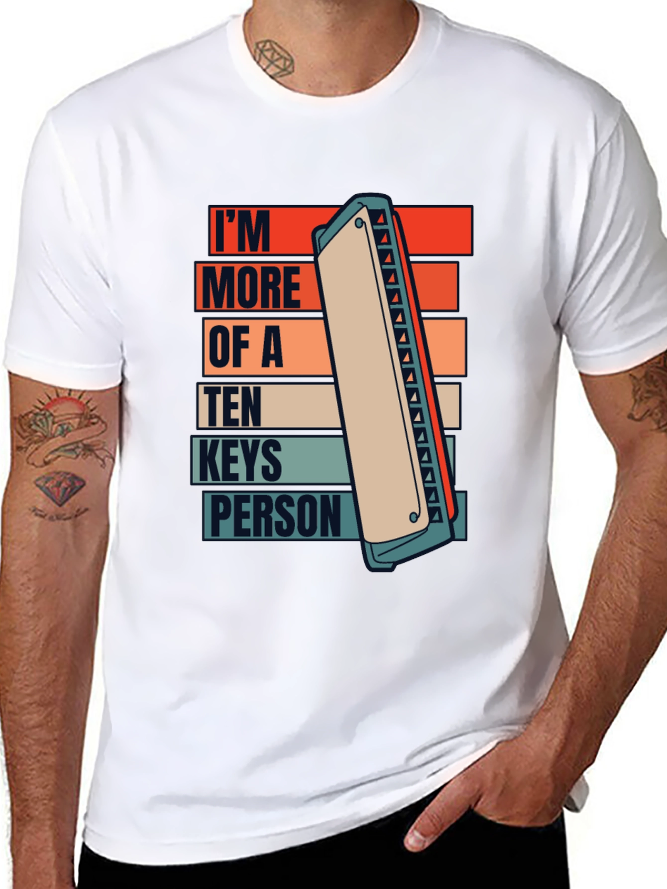 Im More of A Ten Keys Person Tee