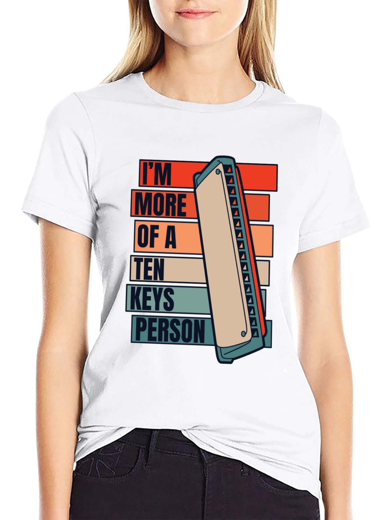 Im More of A Ten Keys Person Tee