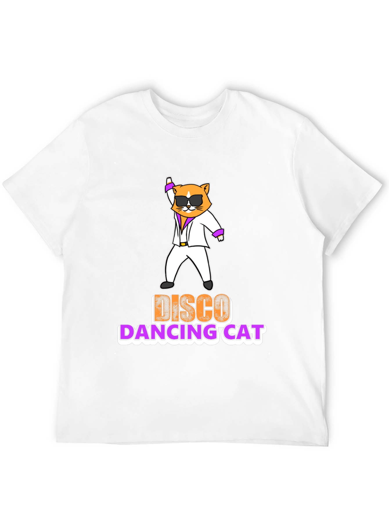 Disco Dancing Cat T-Shirt