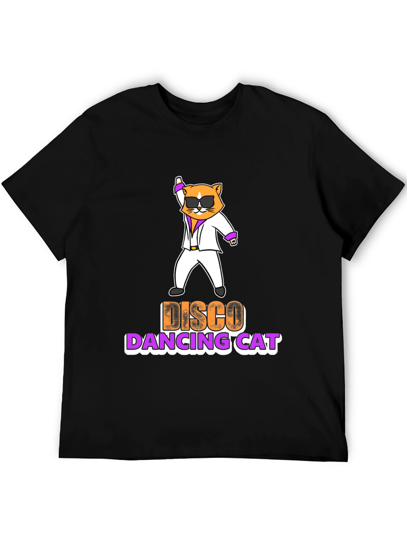 Disco Dancing Cat T-Shirt