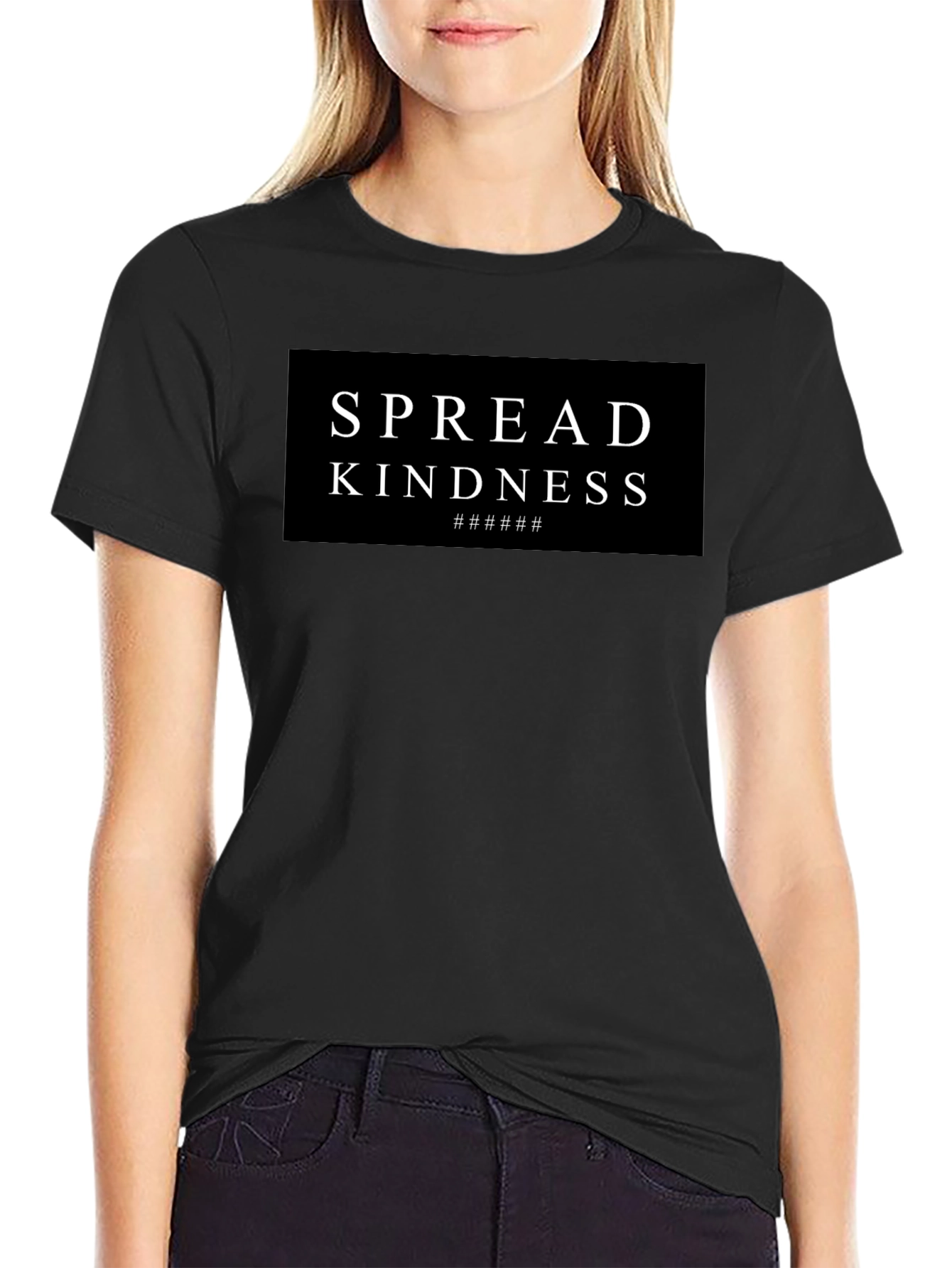 Spread Kindness Black T-Shirt